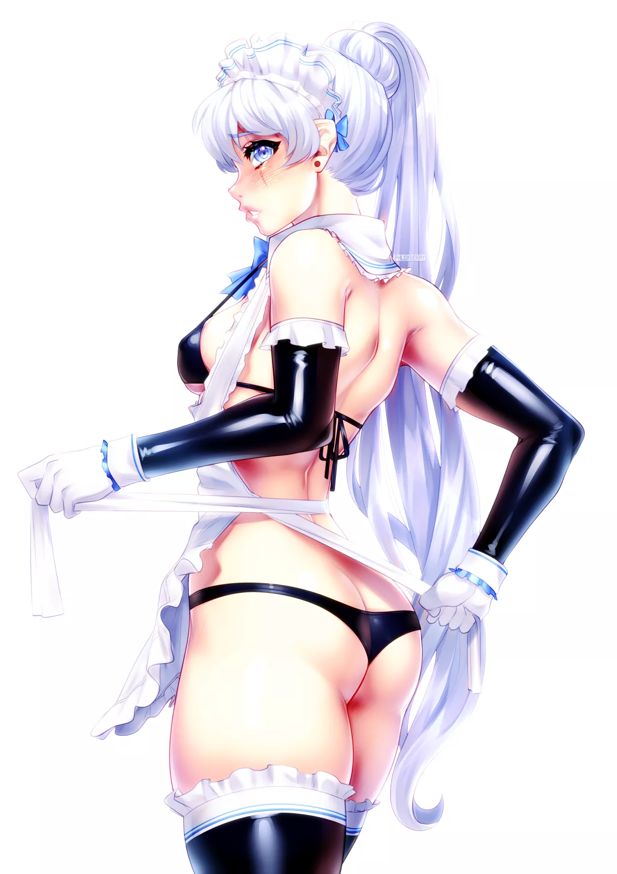 Maid Bikini Weiss (Grapesliime) [RWBY]