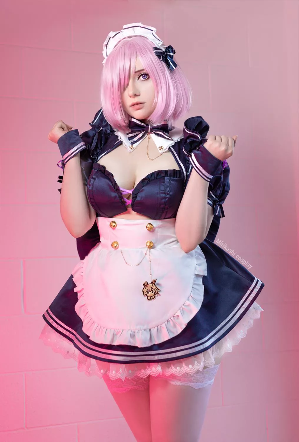 Maid Mashu cosplay (n_mirikashi)