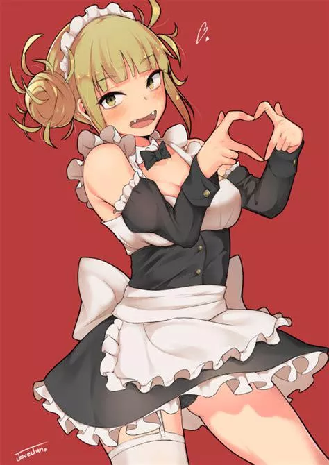 Maid toga is so cute