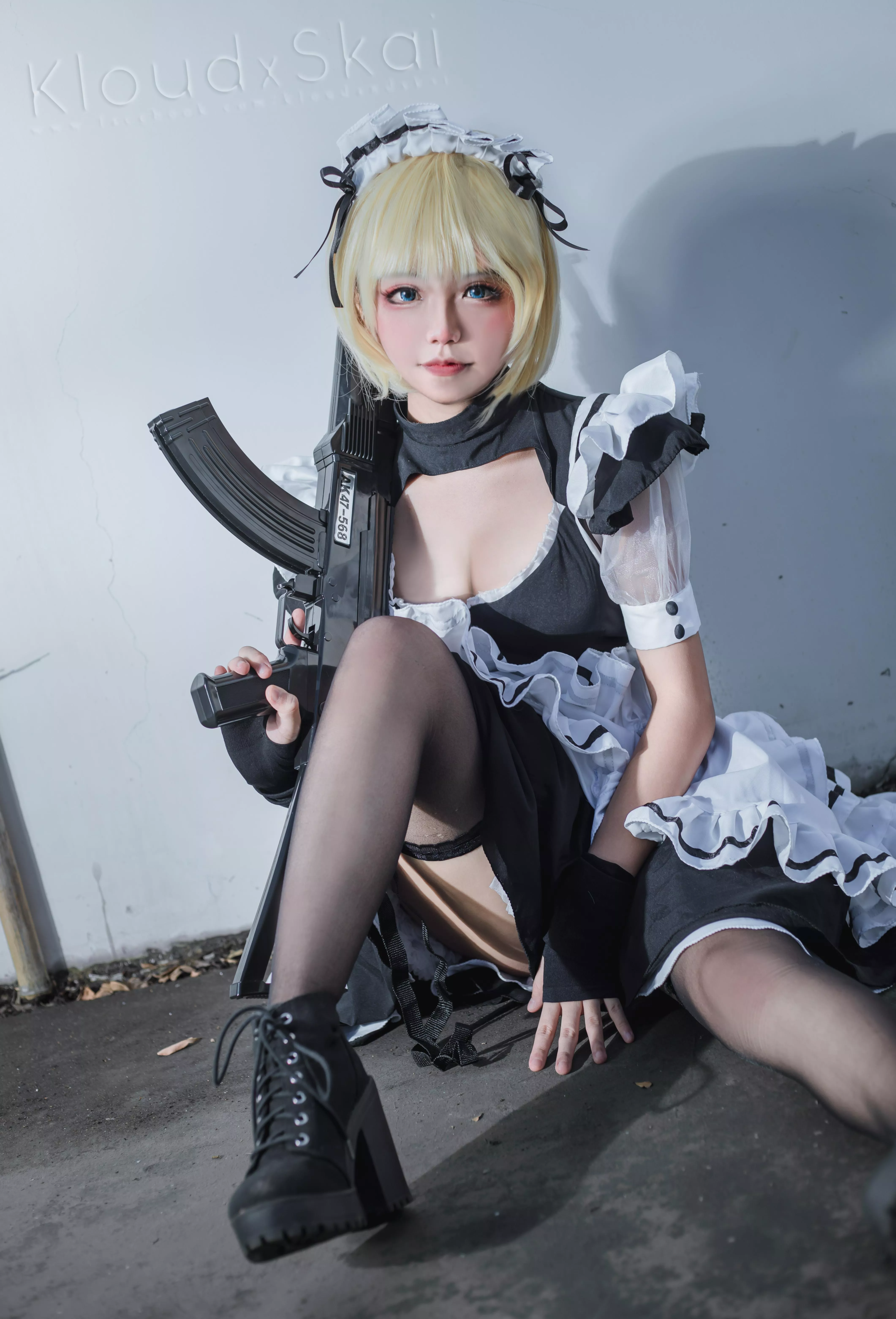 Maid with gun - Yuratobii (me)