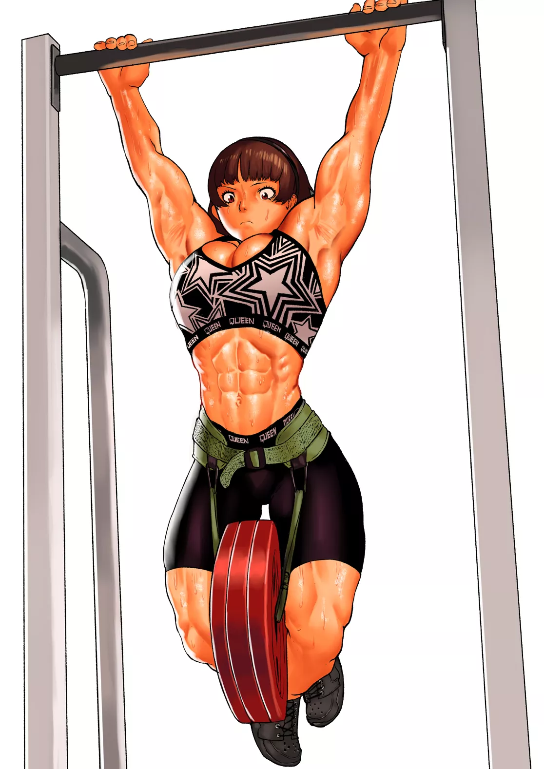 Makoto Nijima's Bulked Up (Cessa_Sama)