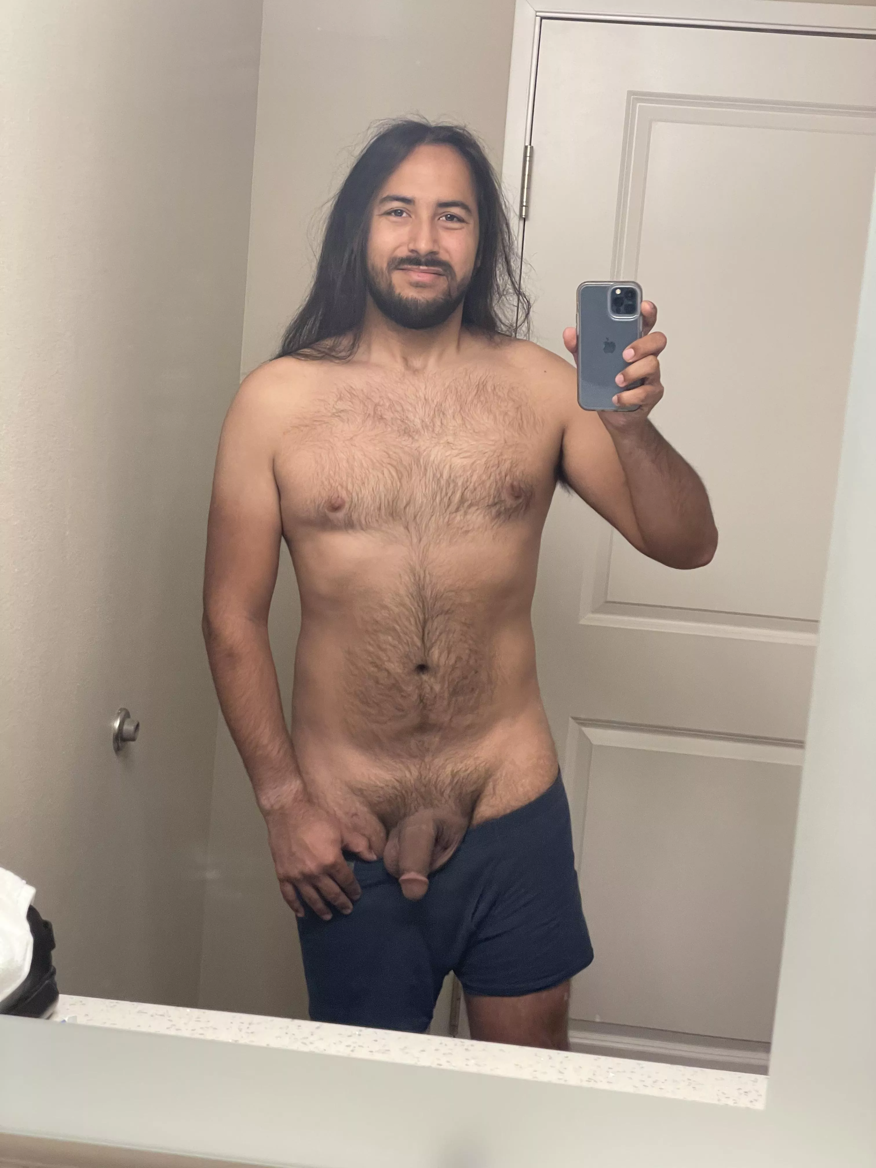 [male] 26, genderqueer, first time posting a nude with face; what does everyone think? :)