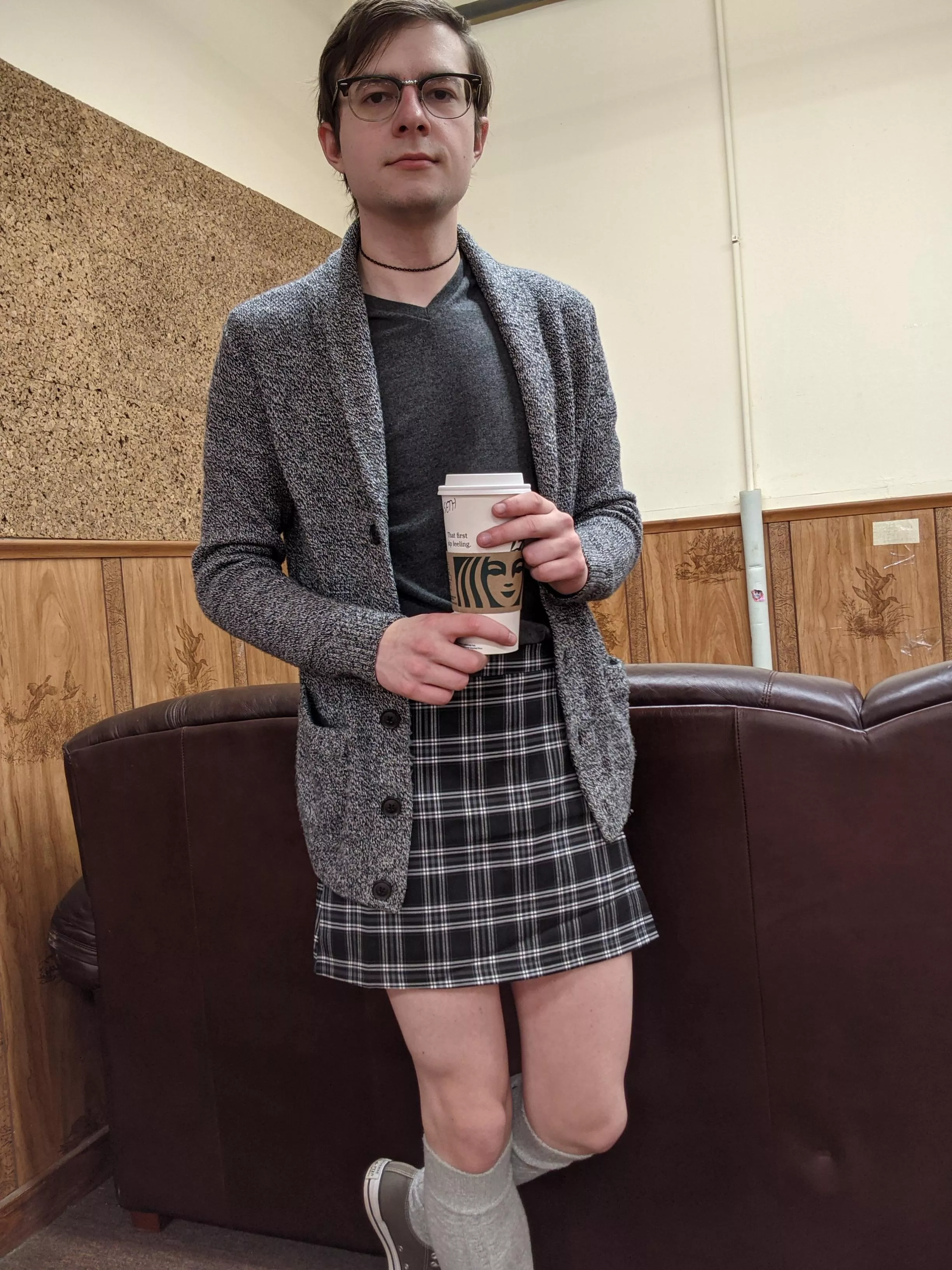 Managed to go out for the first time and the person who handed me my drink said they liked my skirt!