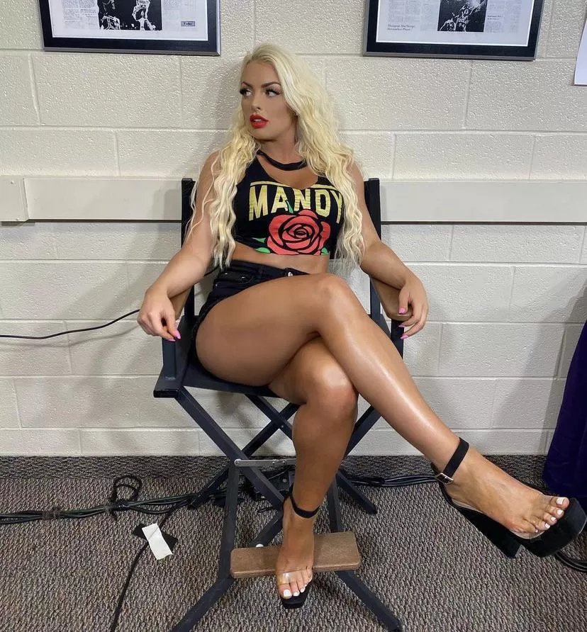 Mandy Rose has the best legs in WWE