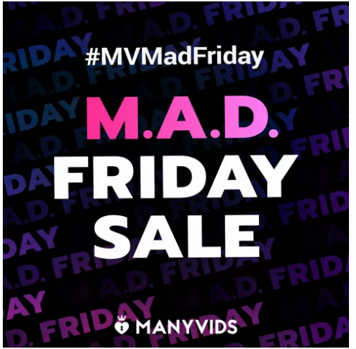 manyvids is giving an extra 10% off all my discounted vids- fan appreciation this friday! (I discounted almost everything)