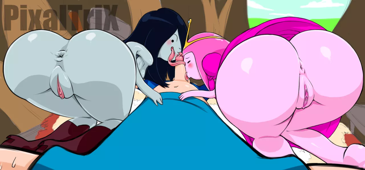 Marceline x Princess Bubblegum