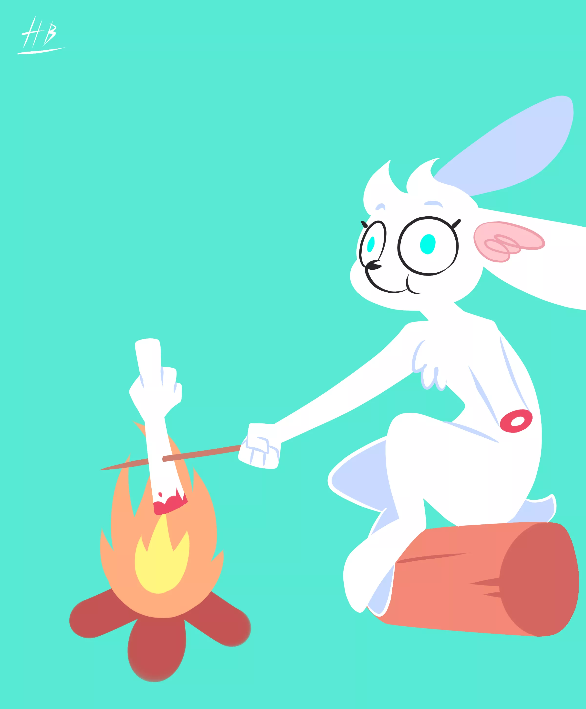 Marshmallow / art by me