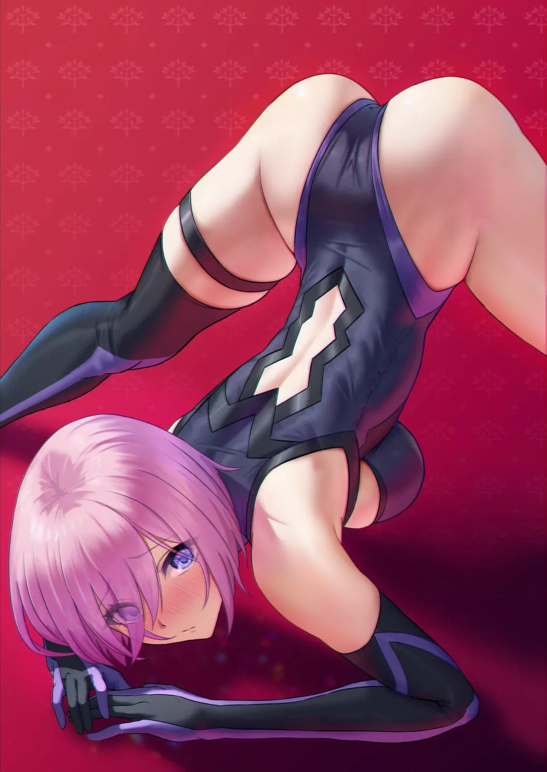 Mashu doing the Jack-O challenge