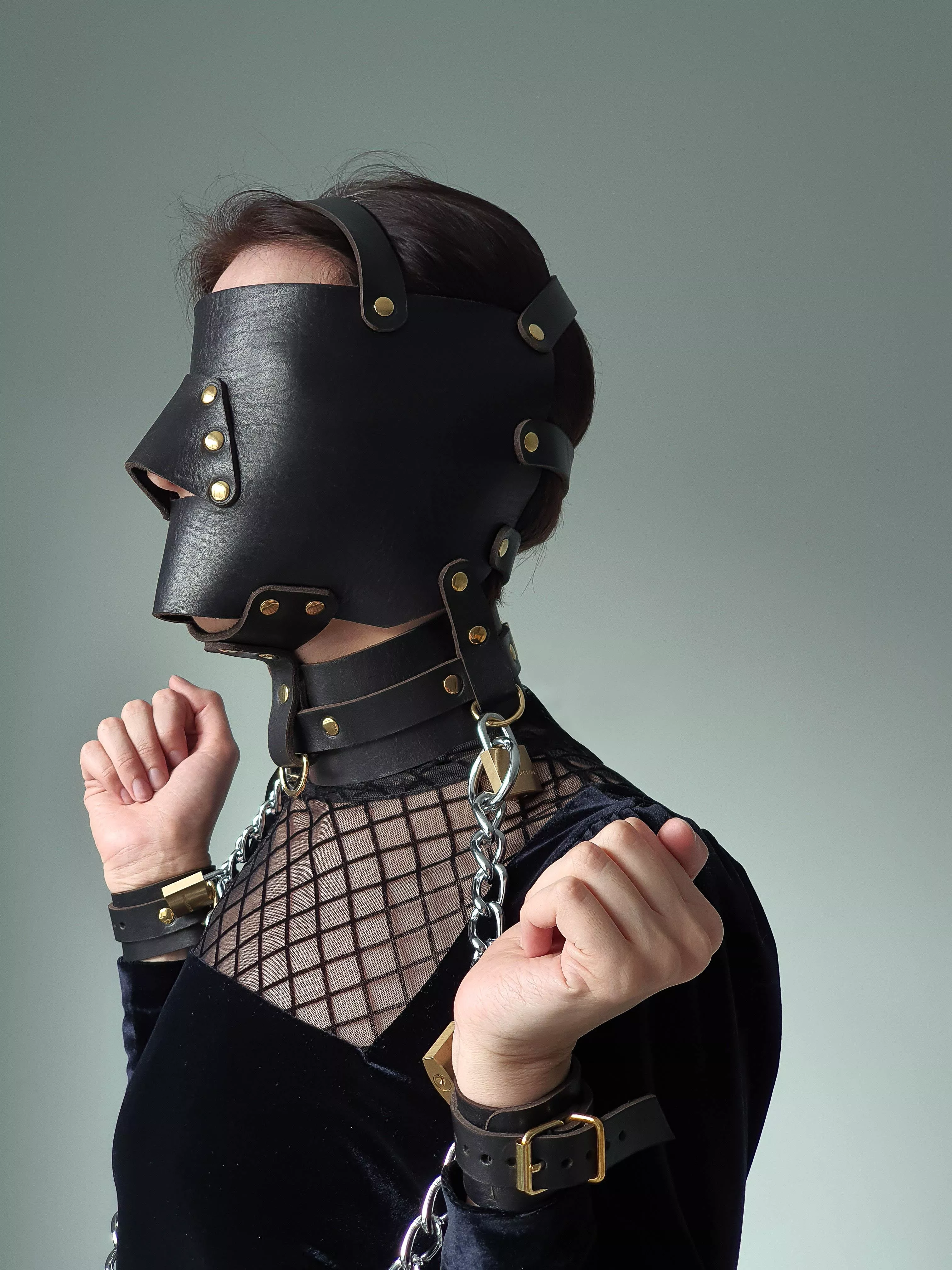 Mask and cuffs