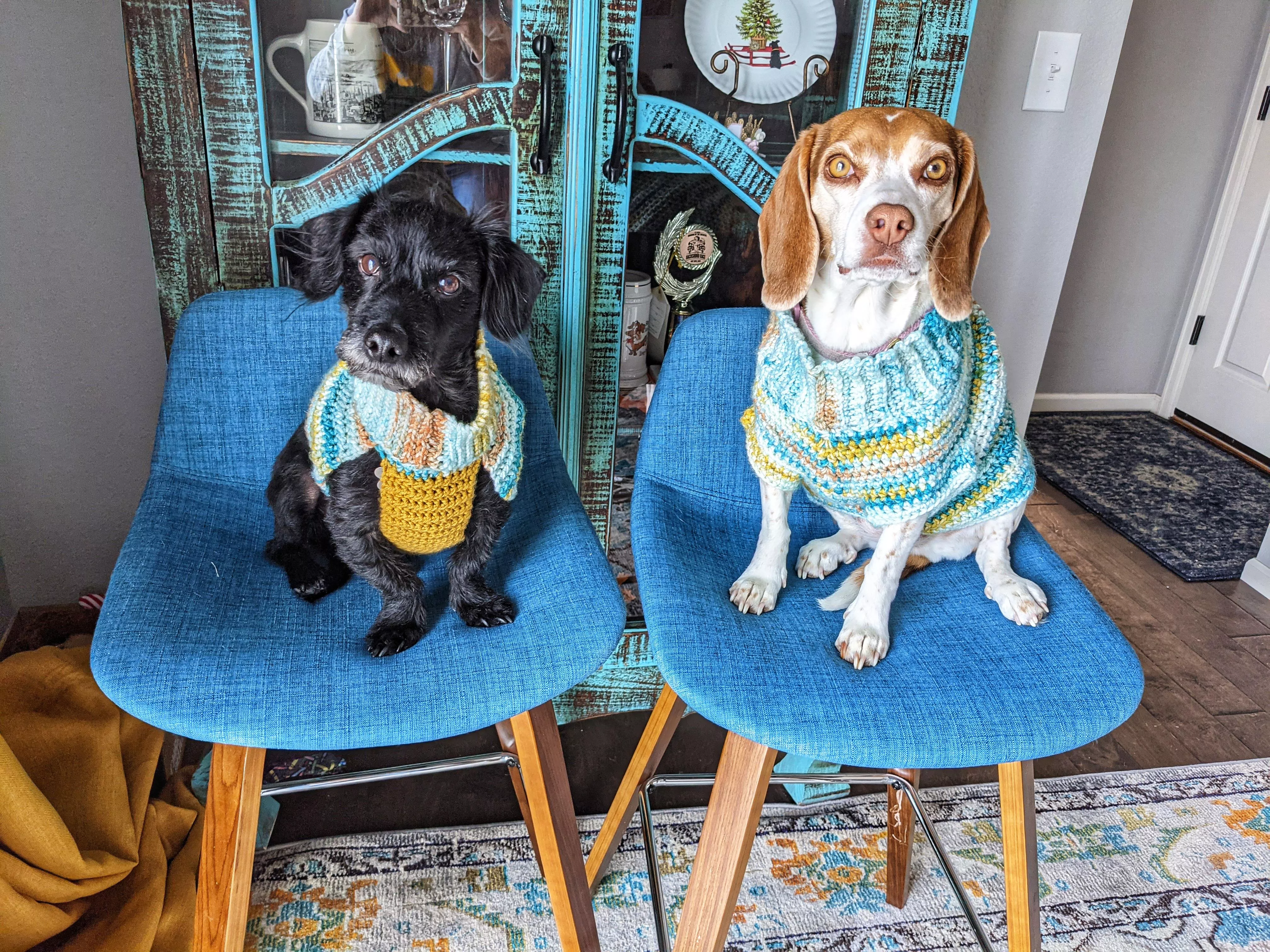 matching sweaters