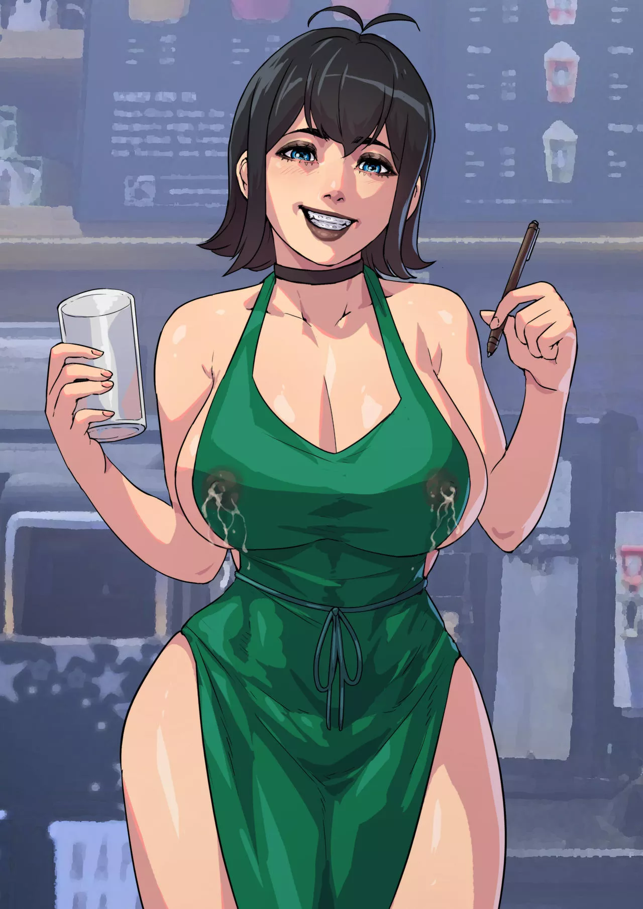 Mavis has your drink (Cirenk) [Hotel Transylvania]