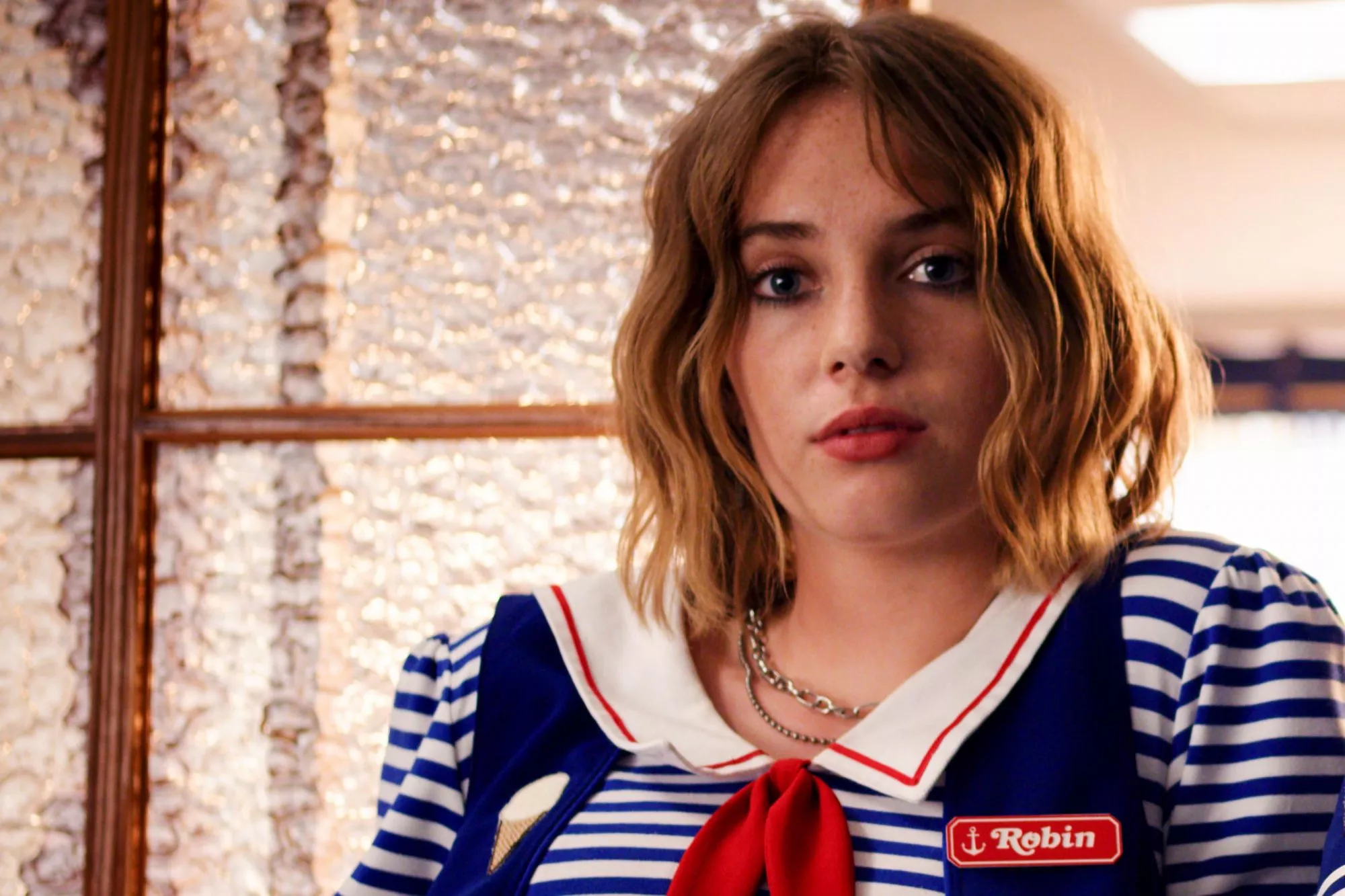 Maya Hawke in the outfit we all love