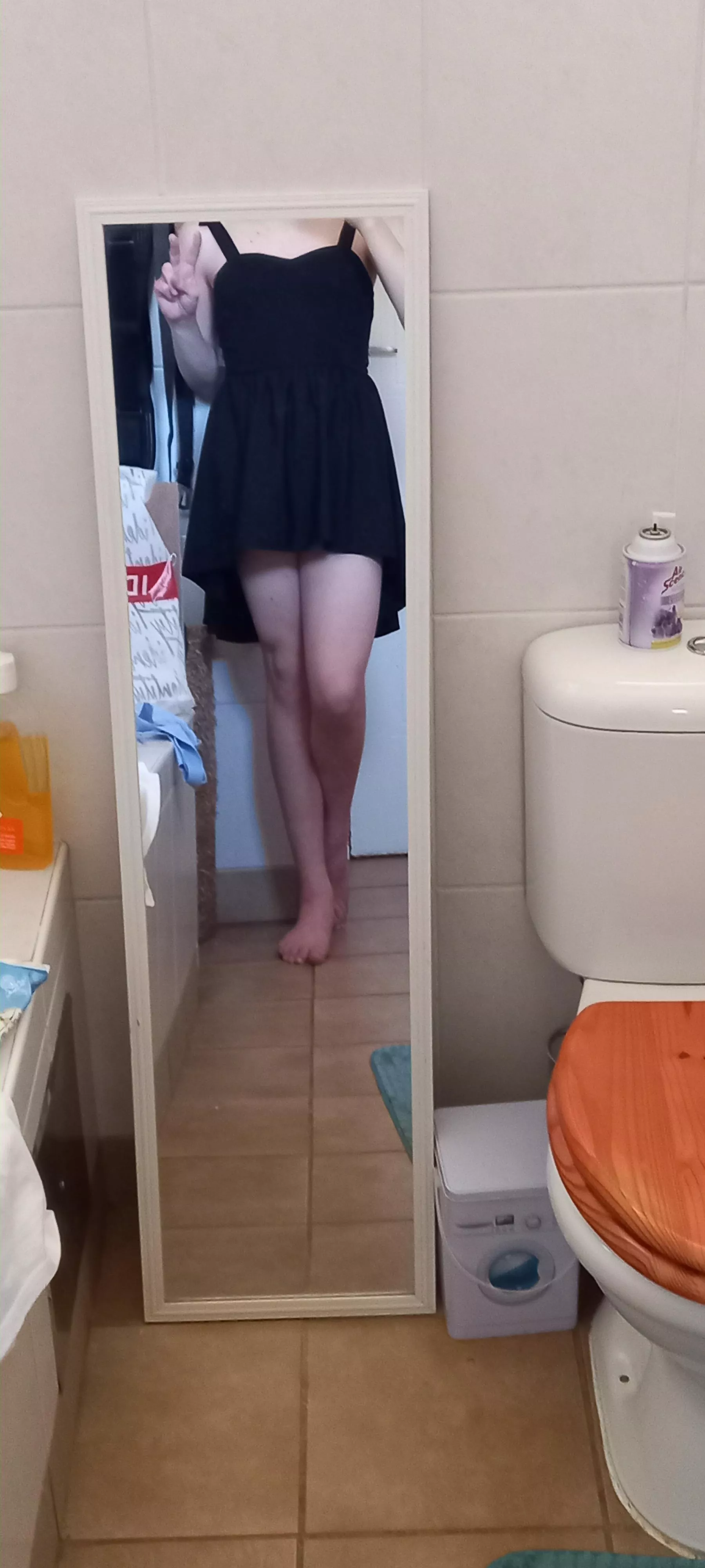 Me in my first dress, what do you all think..