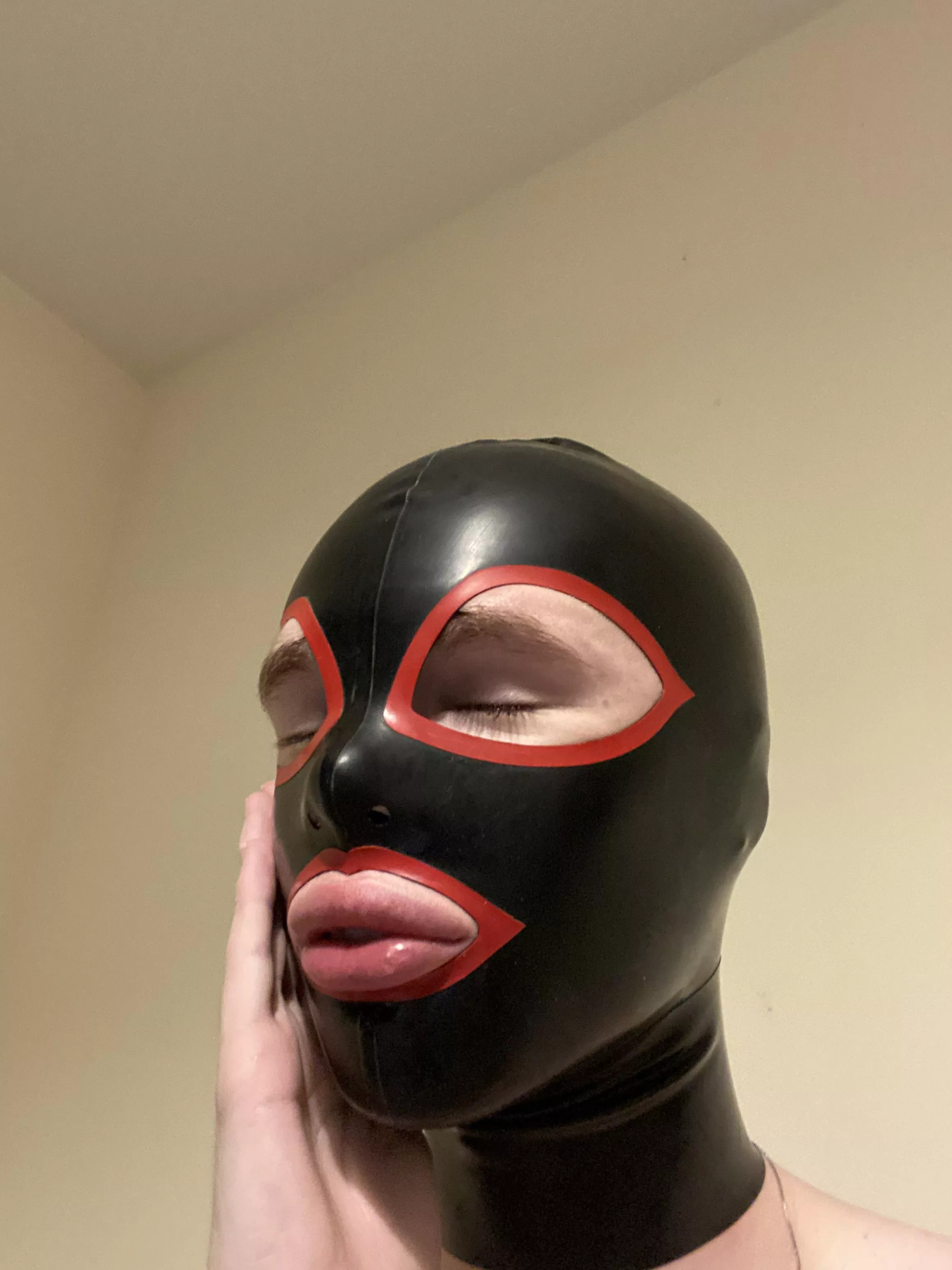 Me in my rubber55 hood