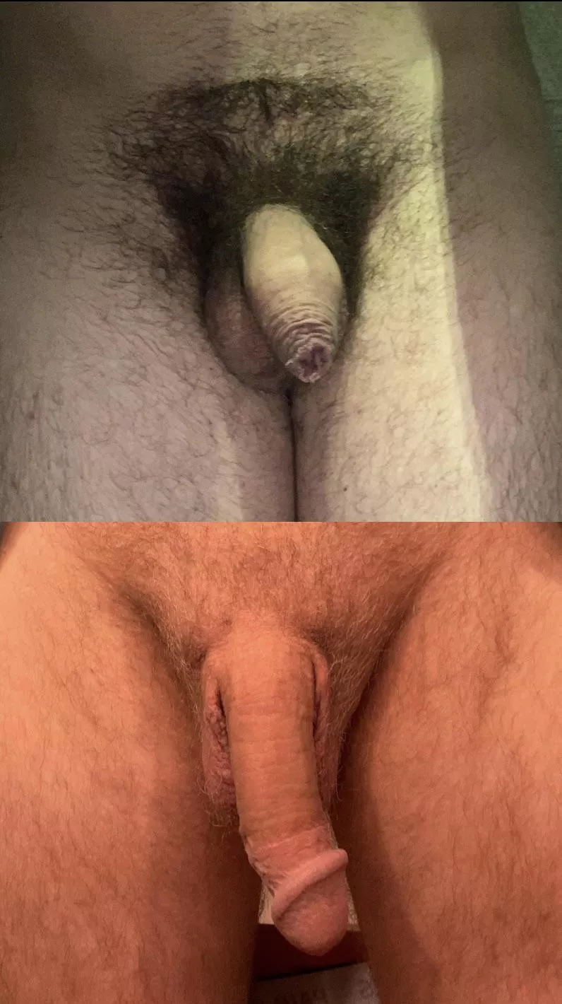 Me (top) vs Reddit user (bottom)