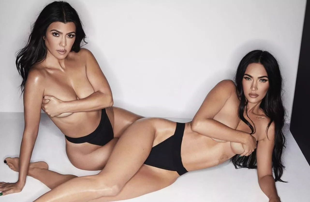 Megan Fox and Kourtney Kardashian