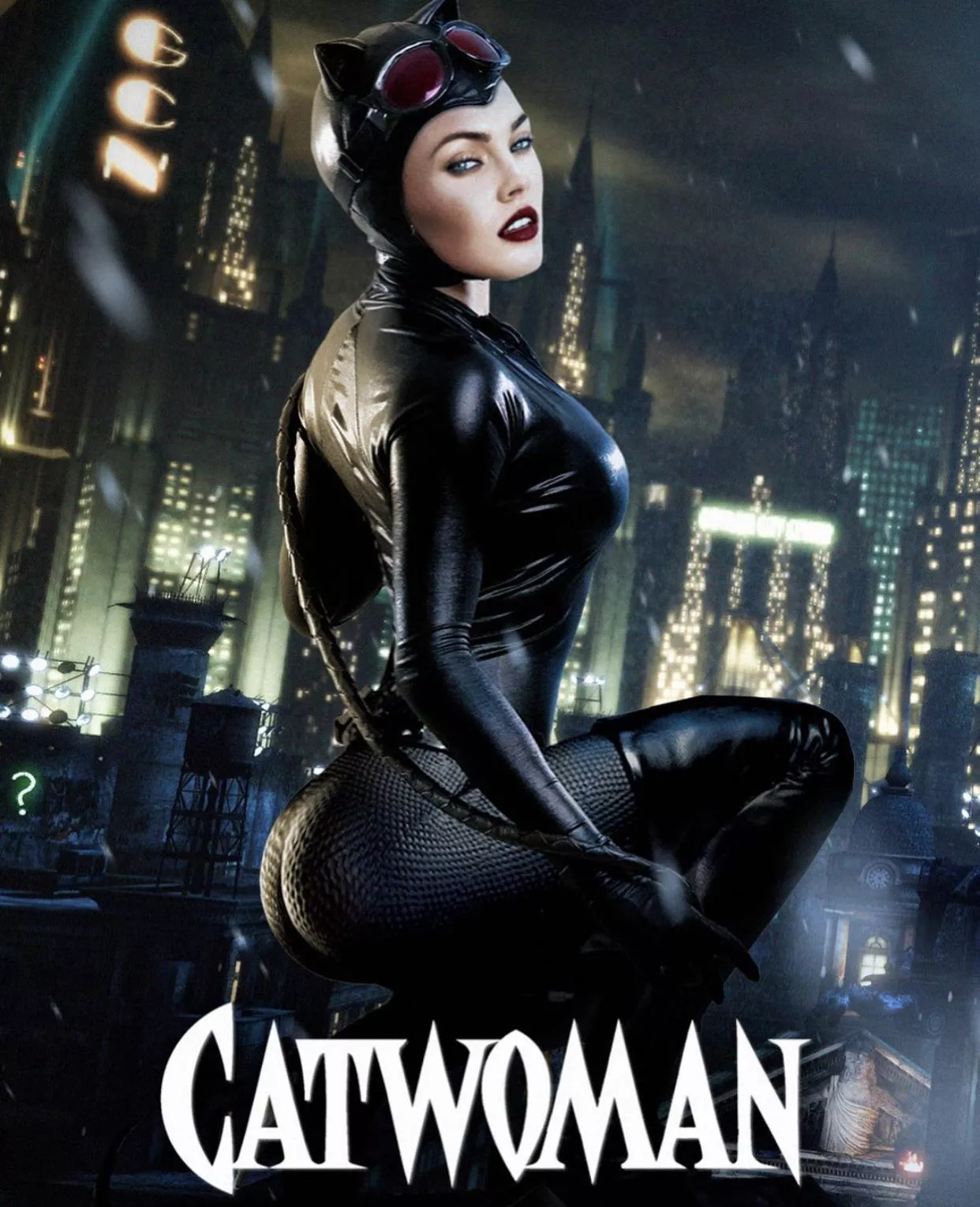 Megan Fox as Catwoman by Cristhian Nogueira