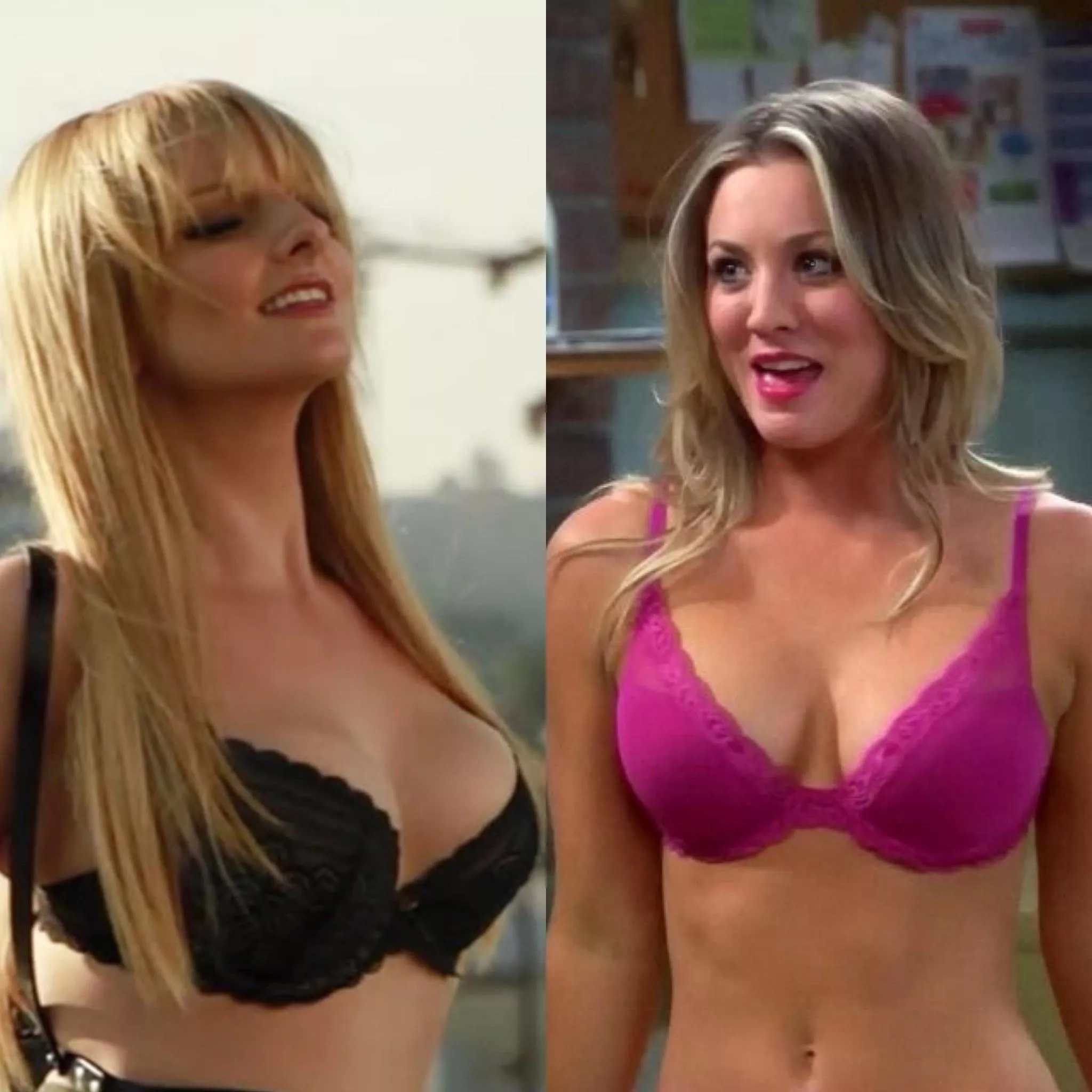 Melissa Rauch or Kaley Cuoco