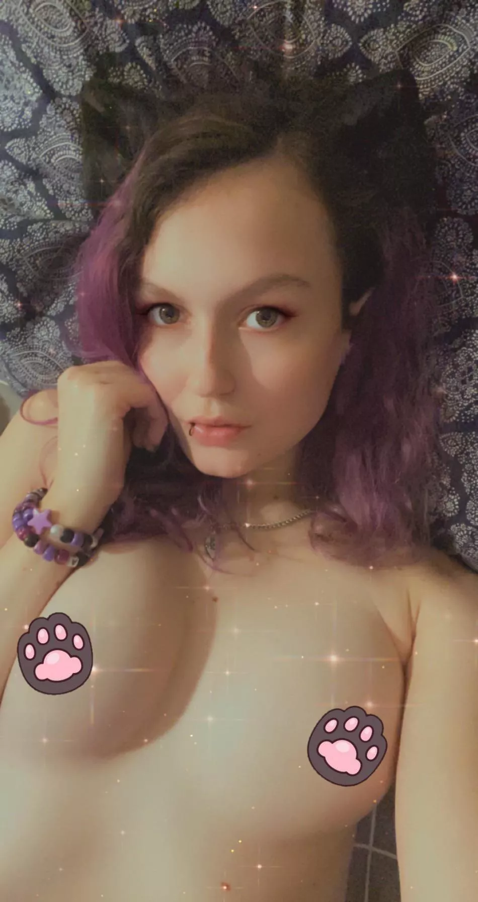 Meow? 🖤💜 (self)