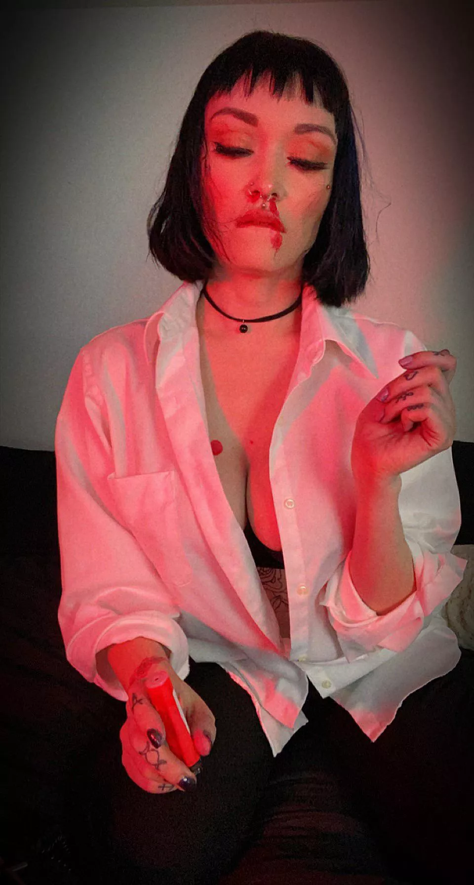 Mia Wallace from Pulp Fiction by me Ayame Lust 🎬🖤