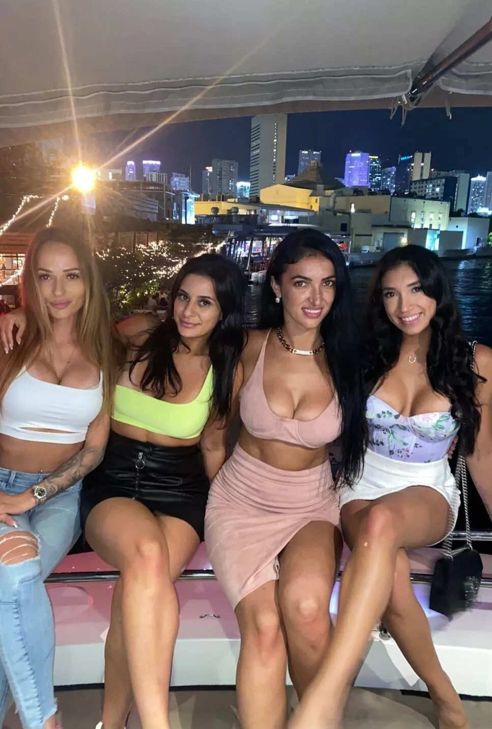 Miami Babes Out on the Town