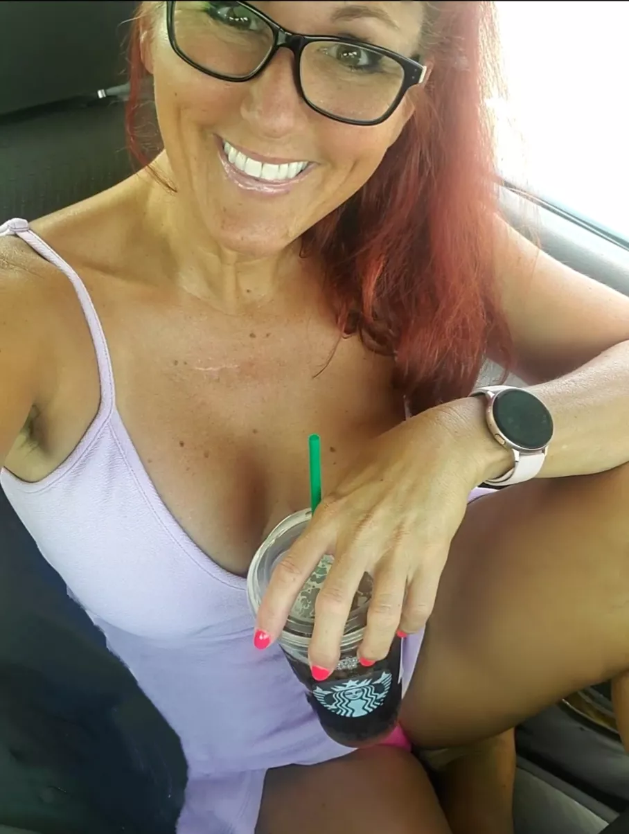 Mid Day coffee breaks are ALWAYS NEEDED before the kids get out of school! (F,49)