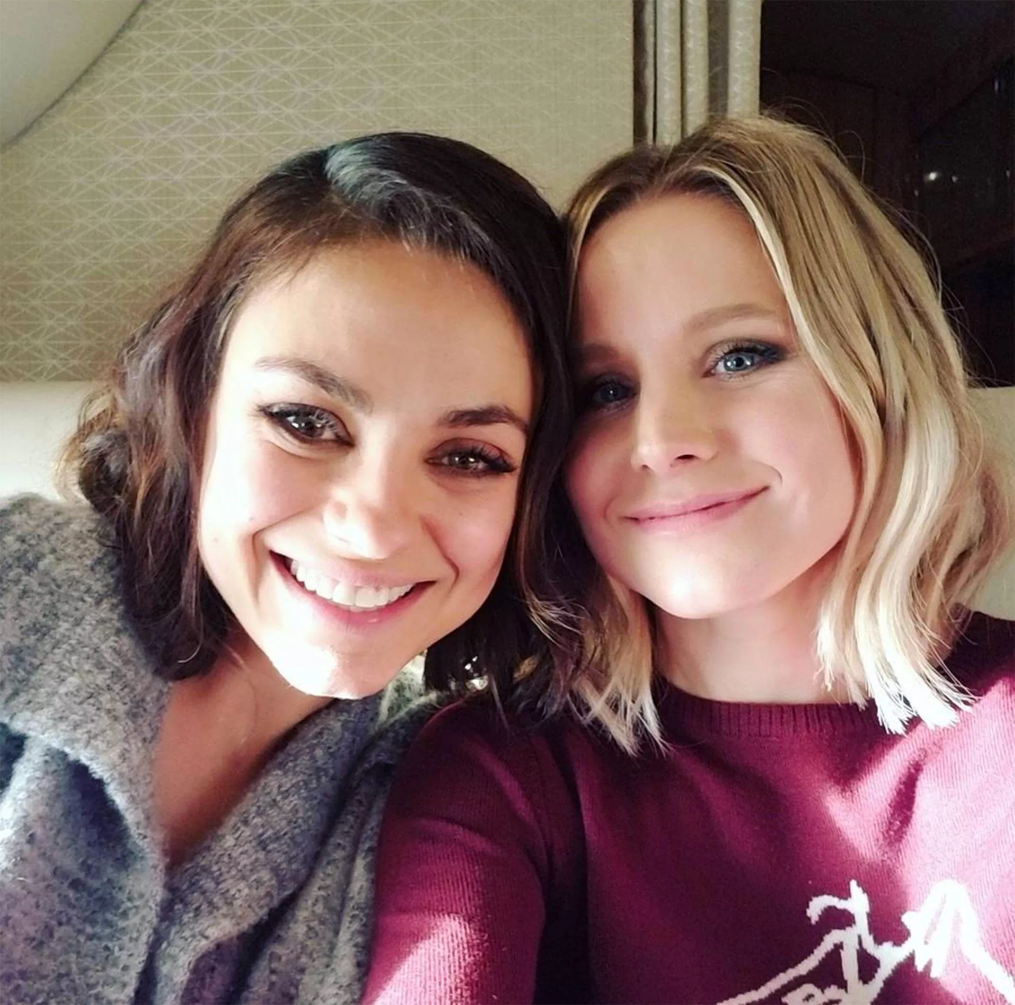 Mika Kunis and Kristen Bell