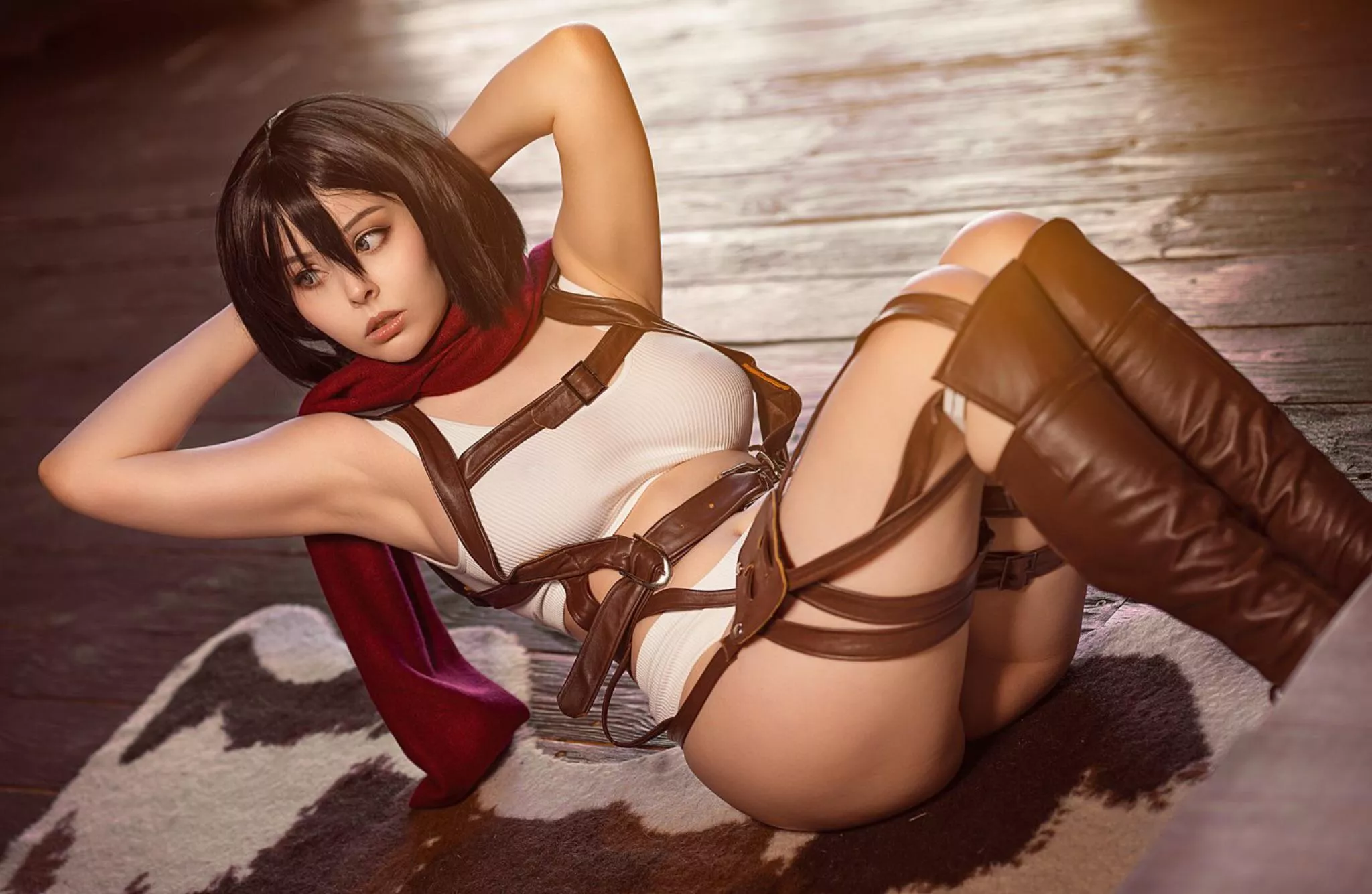 Mikasa Ackerman Cosplay by Helly Valentine