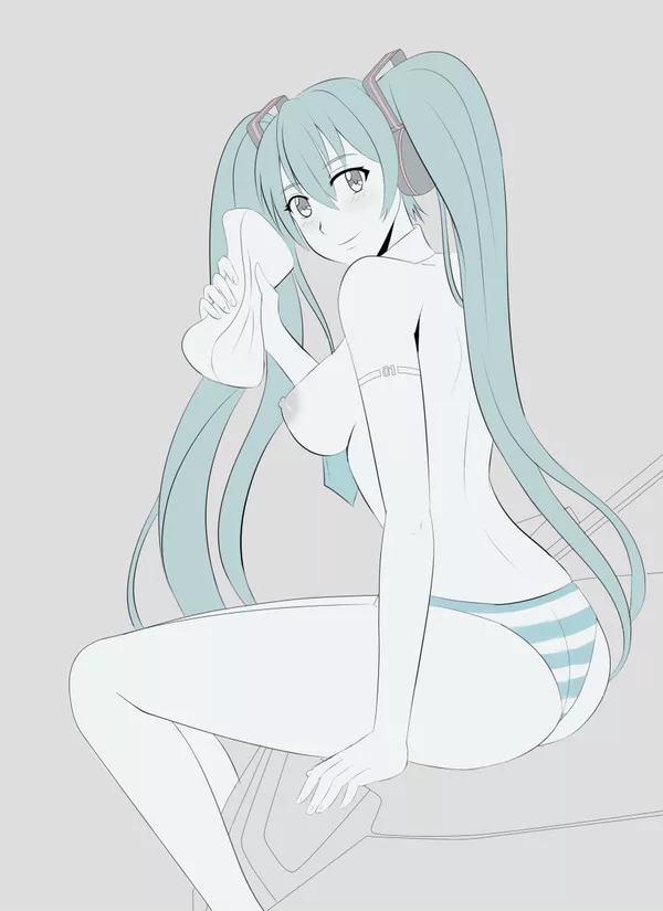 “Miku Hatsune Topless”