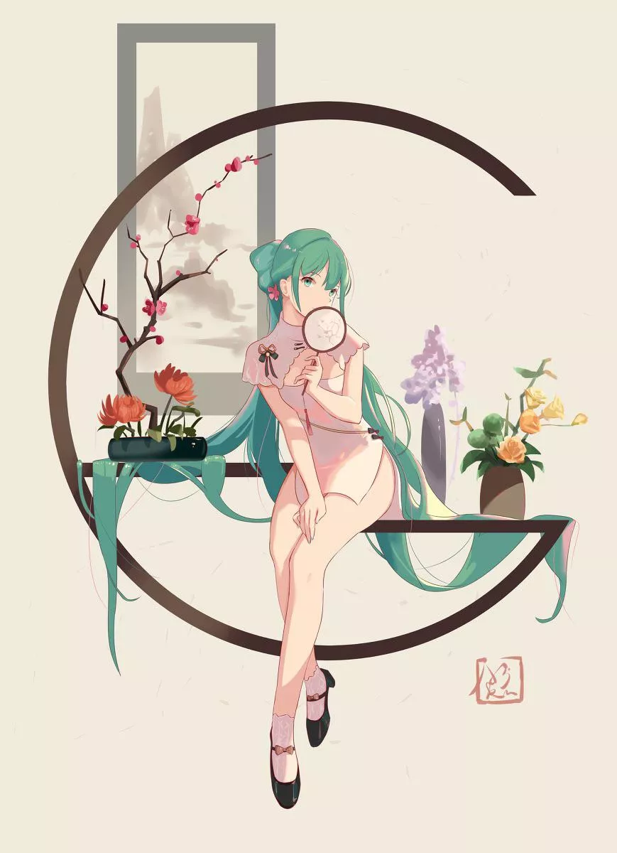 Miku in Qipao [Ozg]