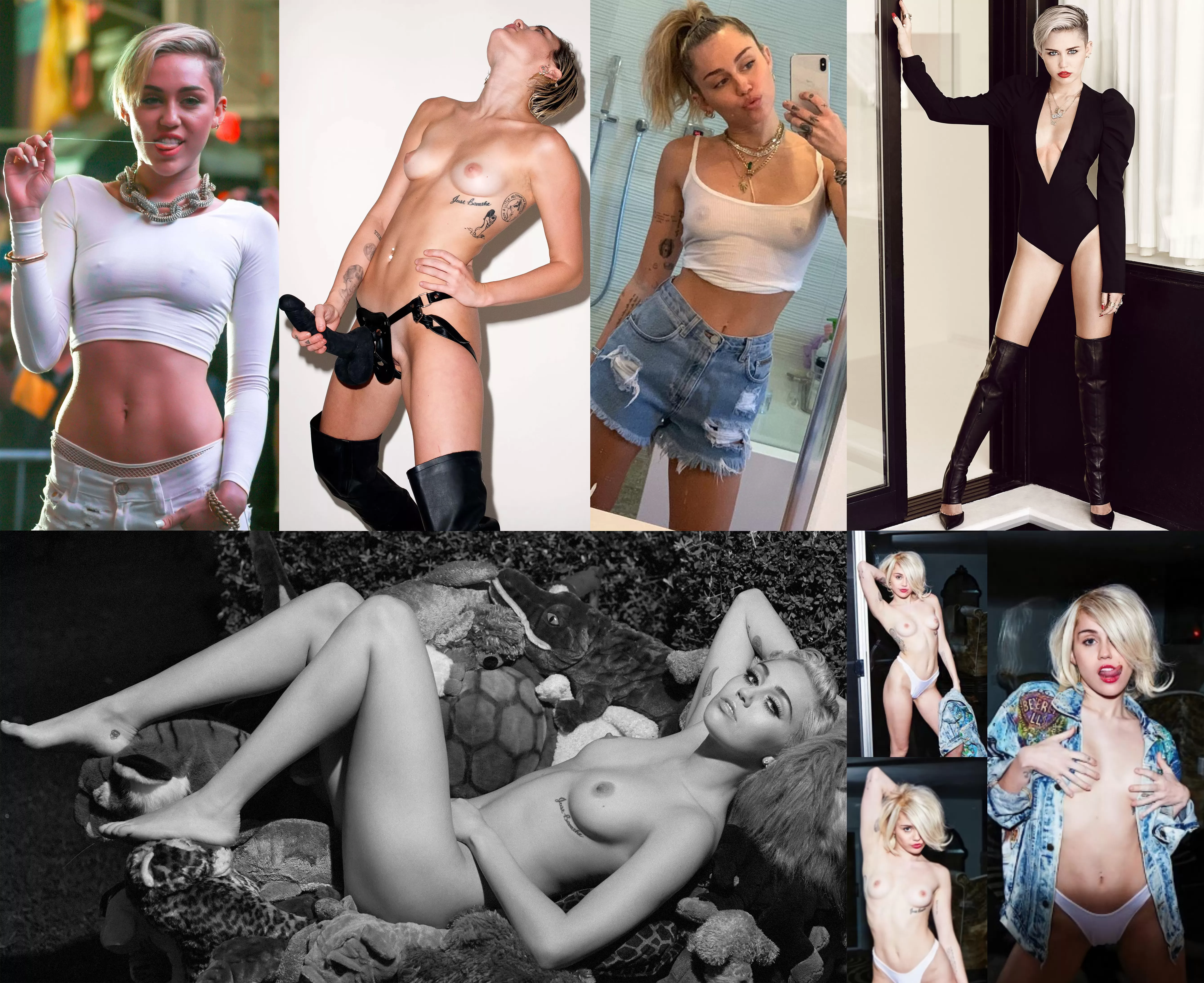 Miley Cyrus is ready for the femdom session, how about you?