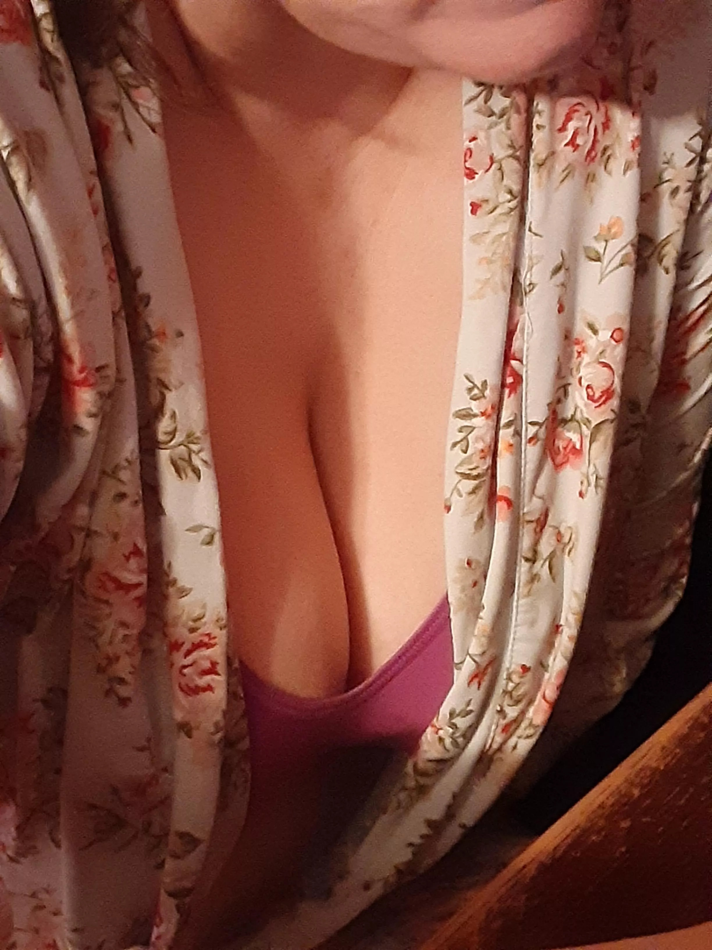 Milf tits in the morning