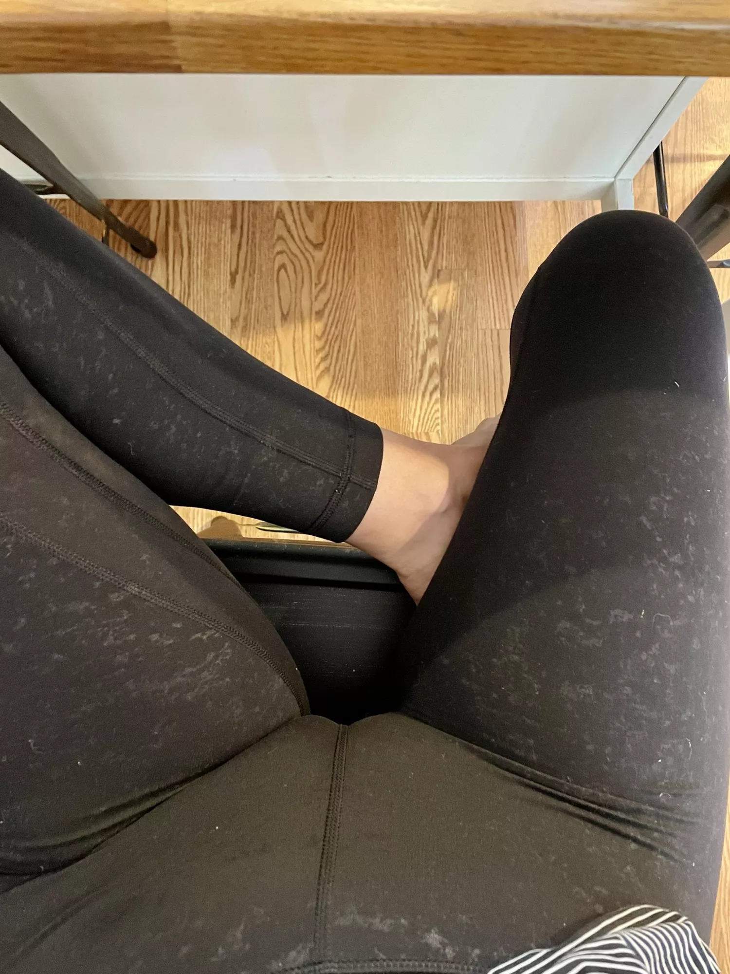 Milfy toe of the day challenge-after the walk to school