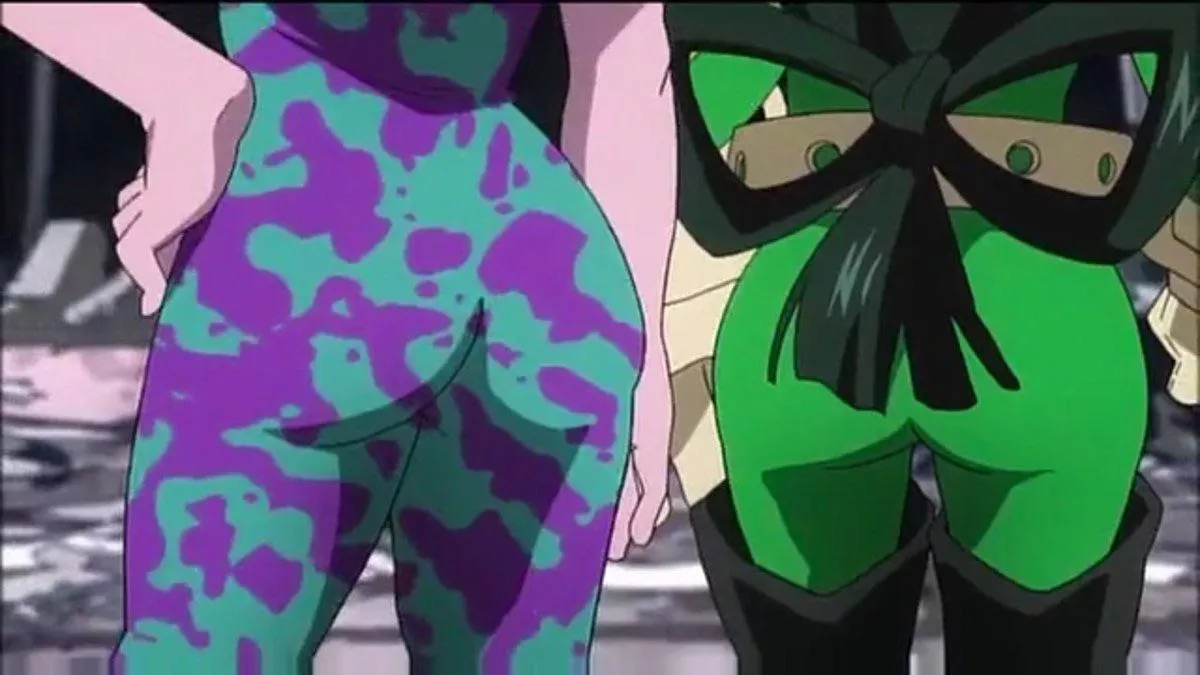 Mina and Tsu’s delicious asses