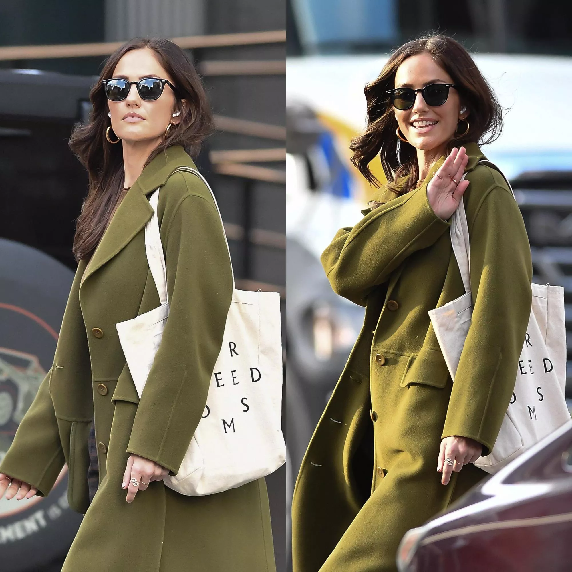 Minka Kelly Out in NYC