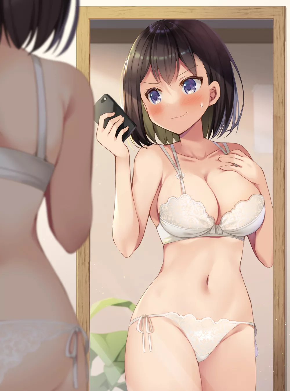 Mirror selfie. [Original]