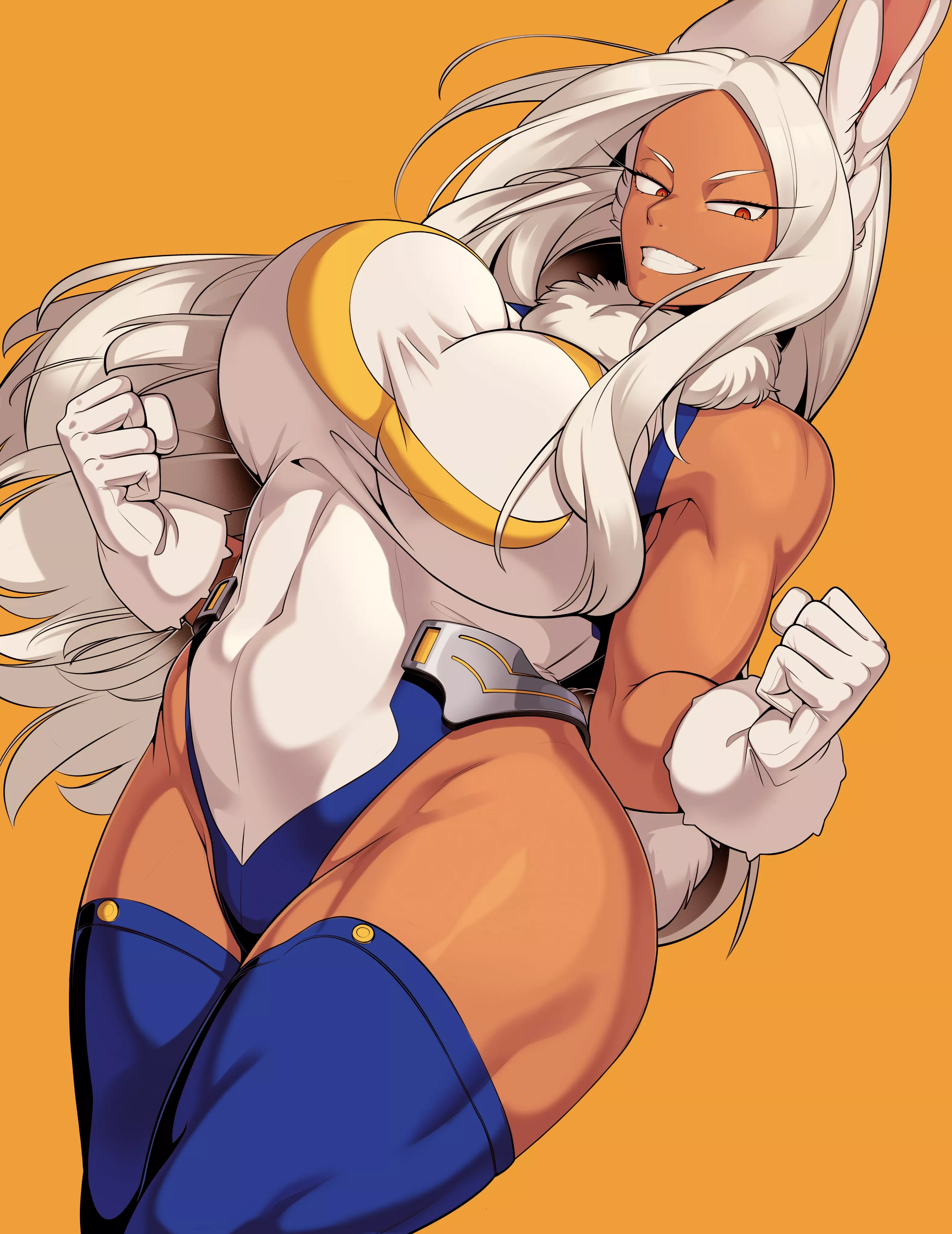 Miruko looking fierce (cervina7) [My Hero Academia]