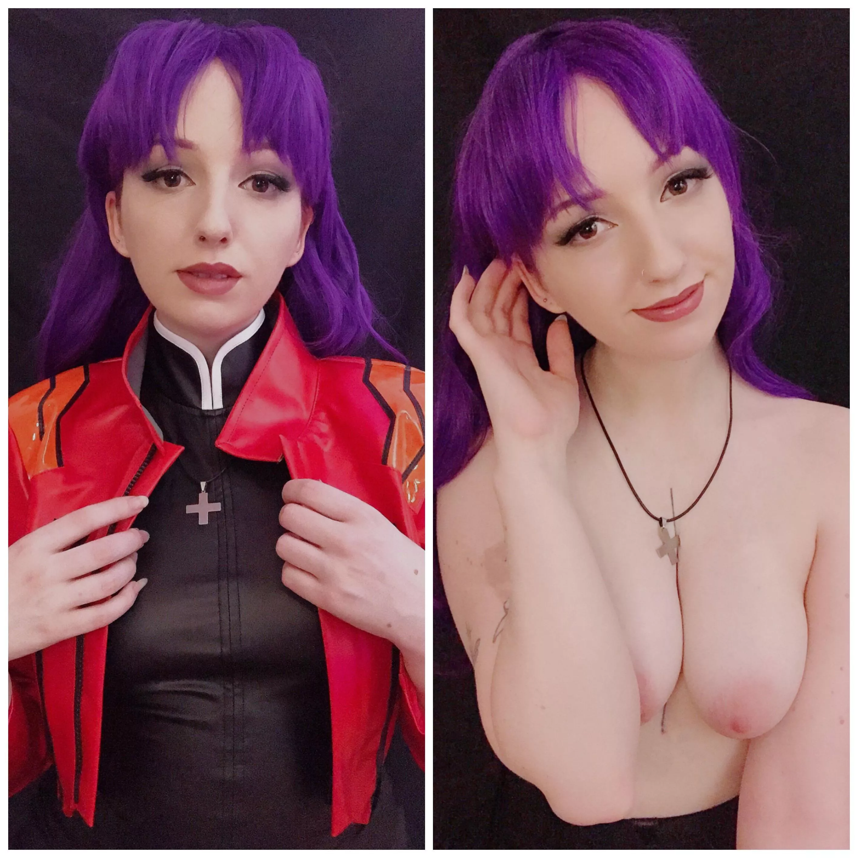 Misato from Evangelion by Ellie Haze