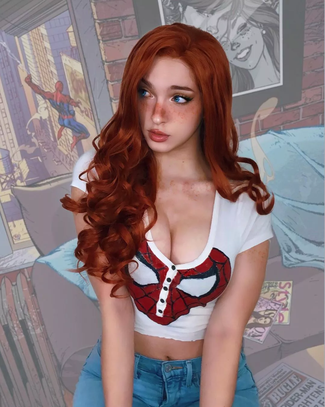 Miss Bri Cosplay as Mary Jane Watson