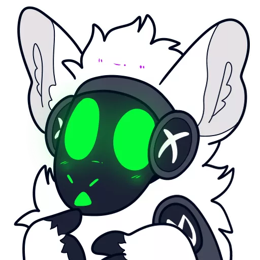 m...me? <commission for univide, art by me @spookyfoxinc on twitter>