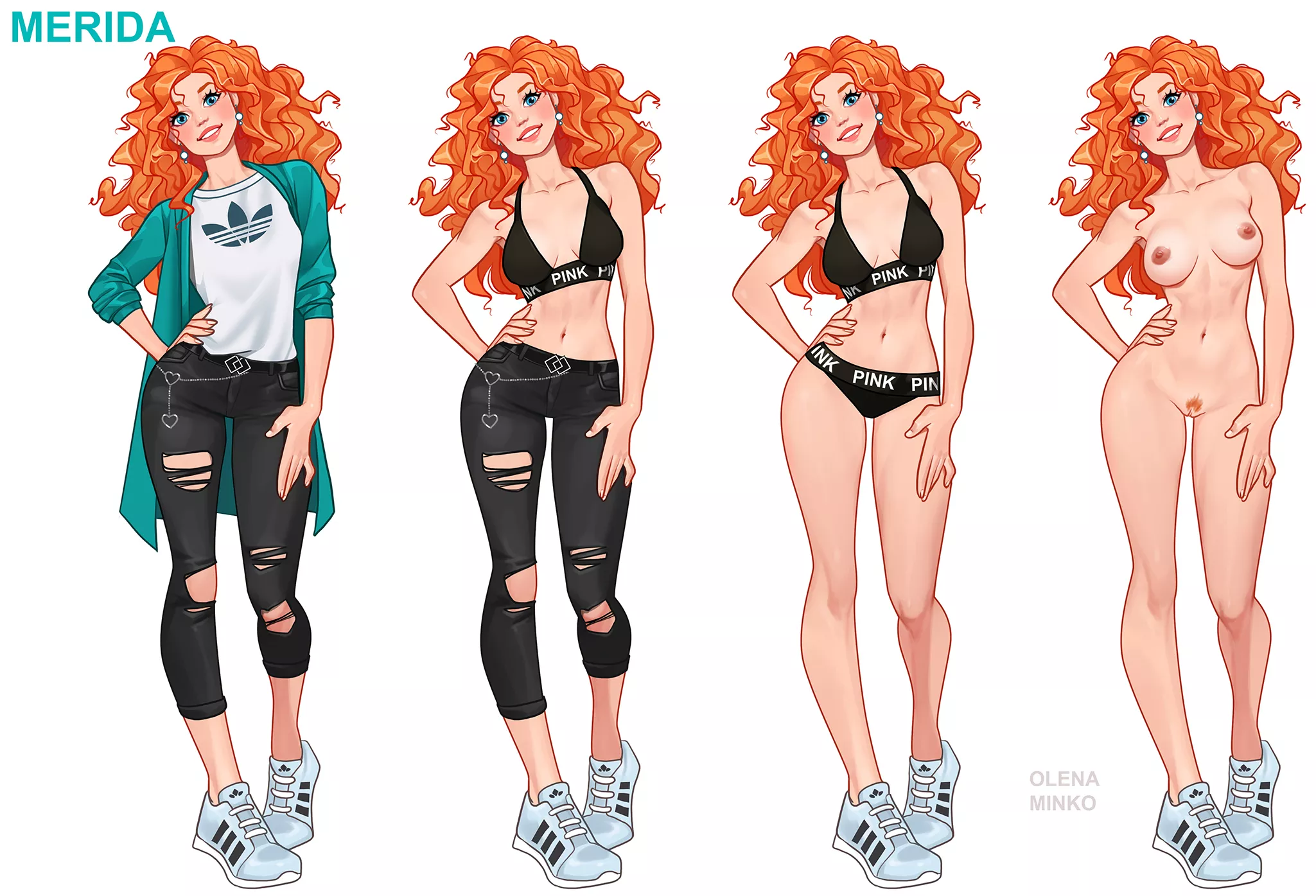 Modern day Merida (Olena Minko) [Brave]