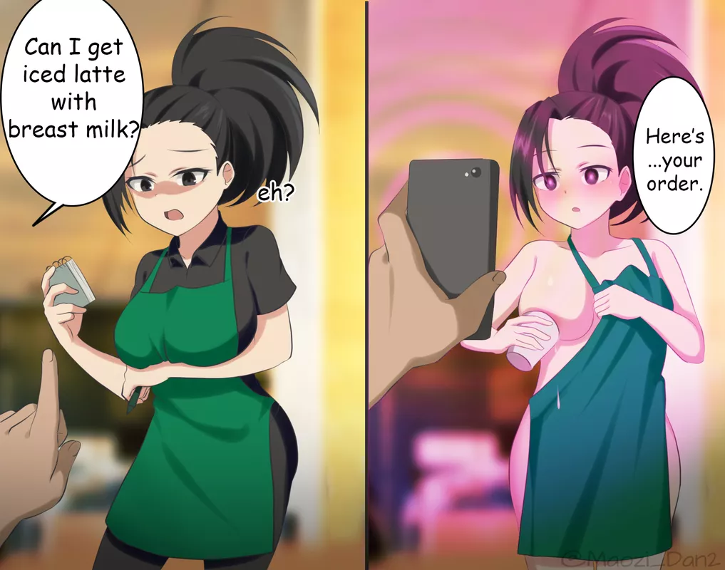 [Momo Yaoyorozu/My hero academia] A nice cup of coffee