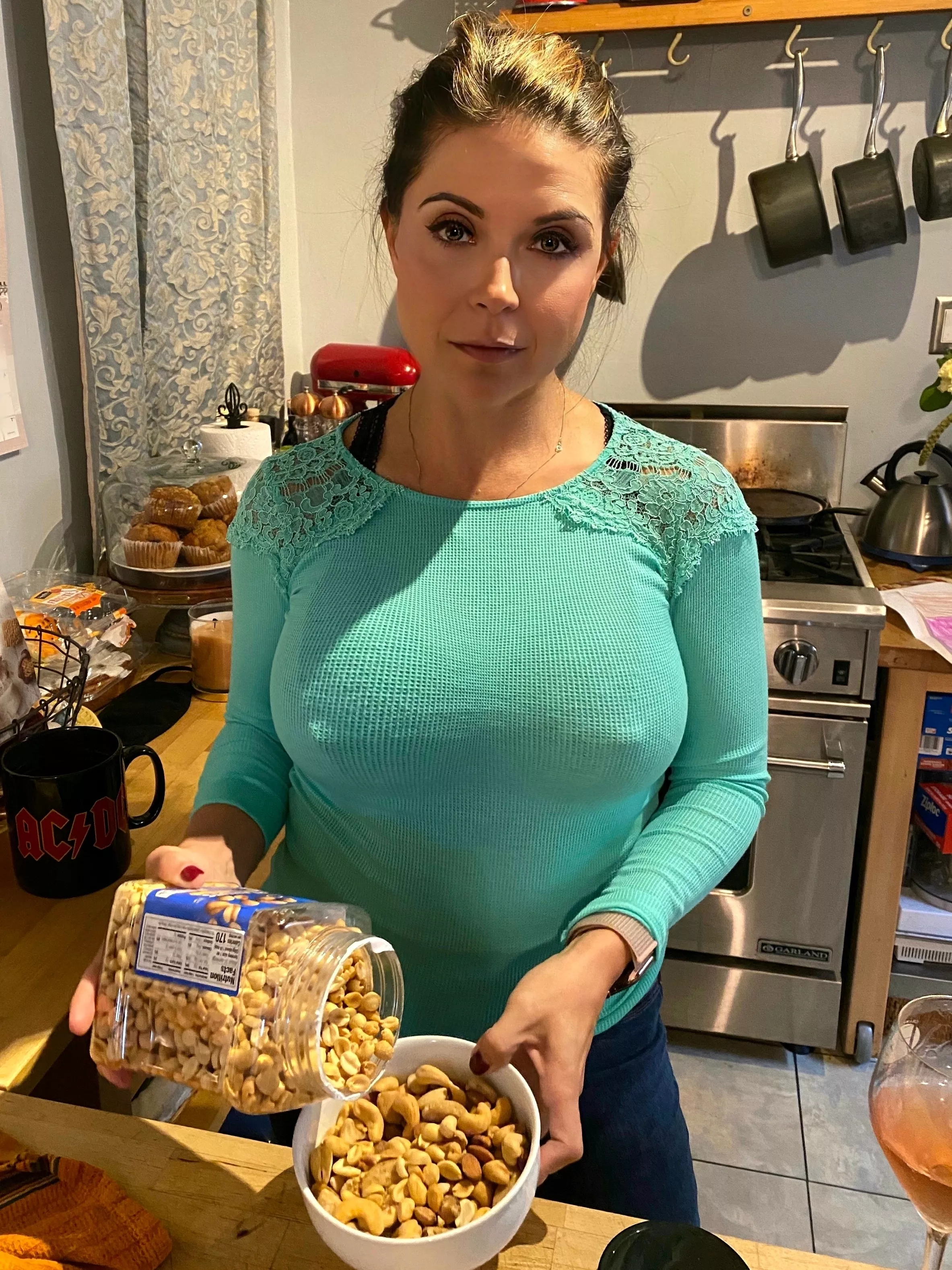 Moms always have snacks for game day. Do you need snacks, honey?