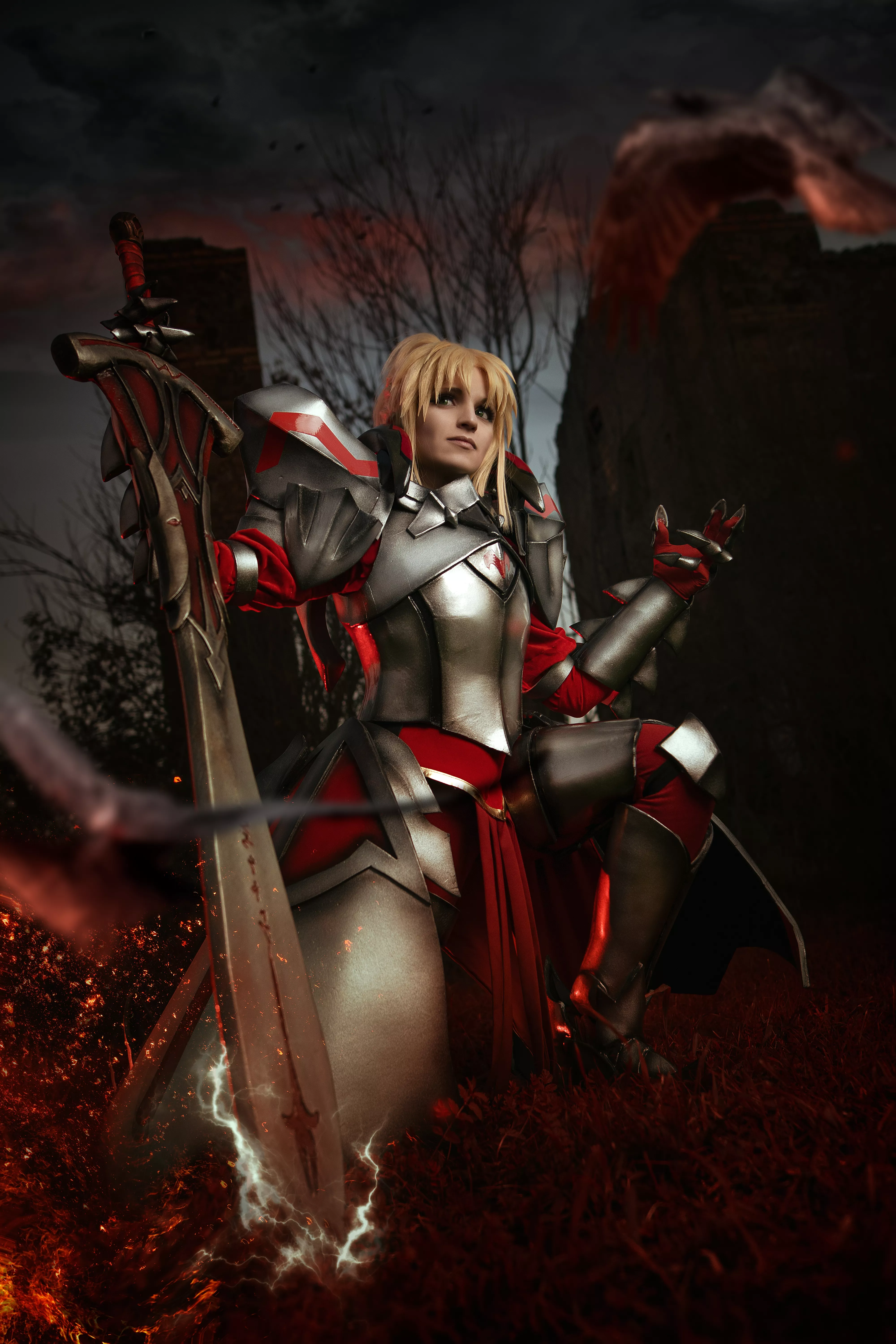 Mordred Cosplay from Fate Apocrypha @Kicka_cosplay