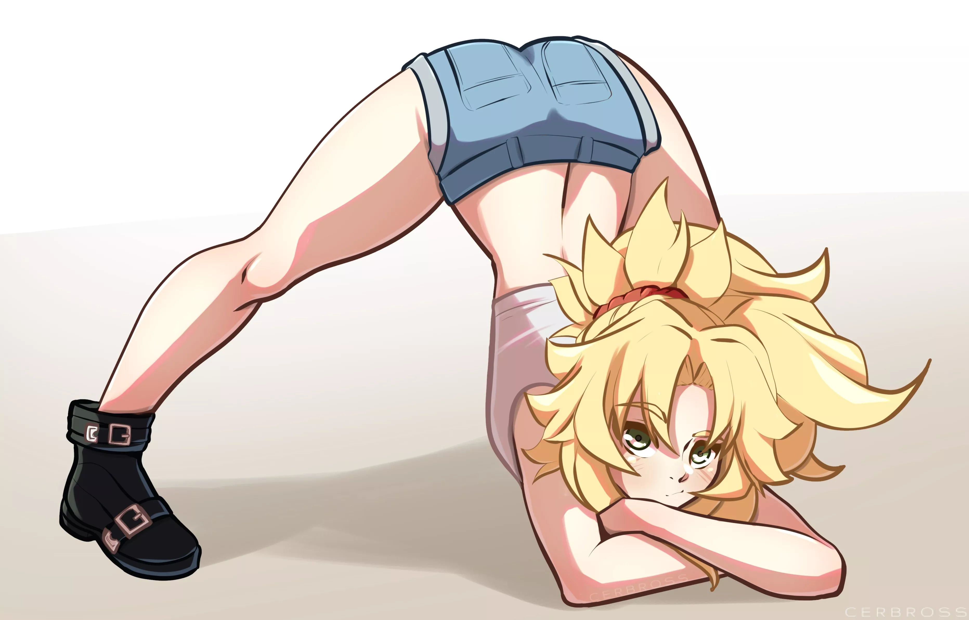 Mordred doing the Jacko Pose (Cerbross)