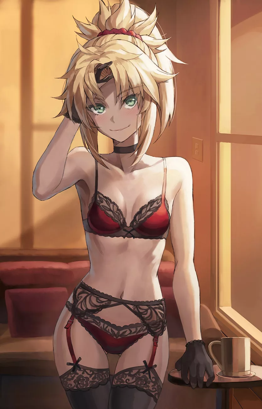 Mordred Red Lingerie (Tonee)