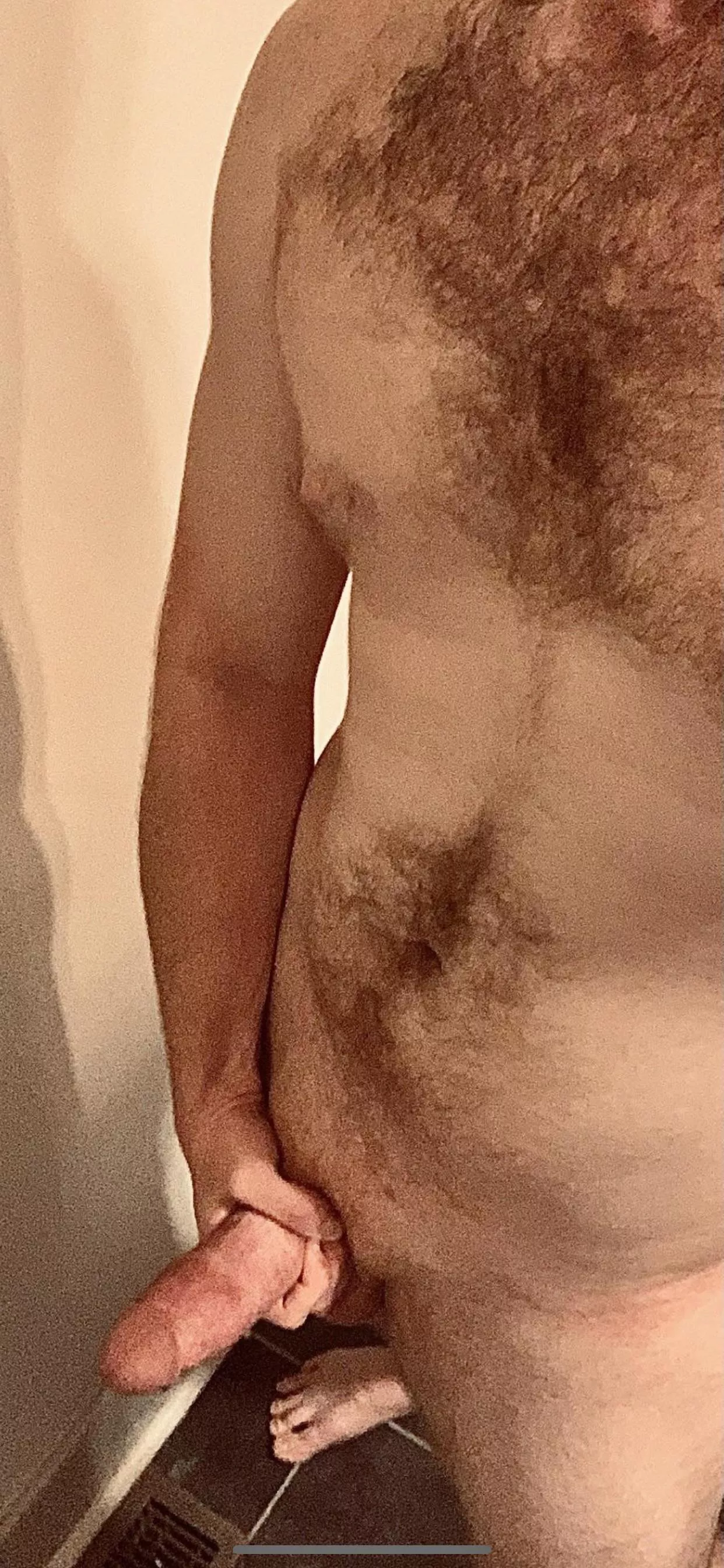 Morning chest hair with a side of dick (M20)