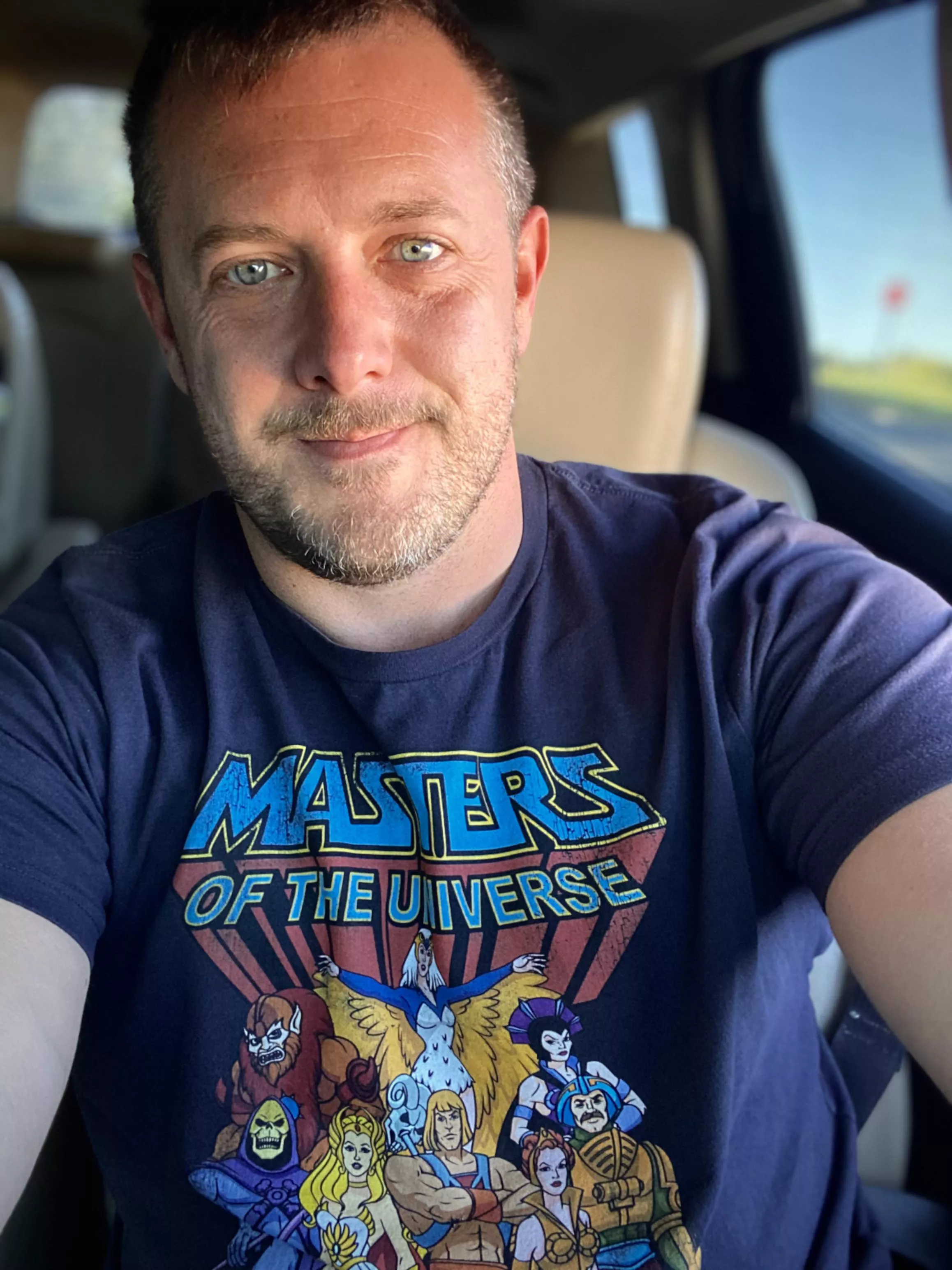 Morning workout done, rocking the He-Man shirt! Any other fans?