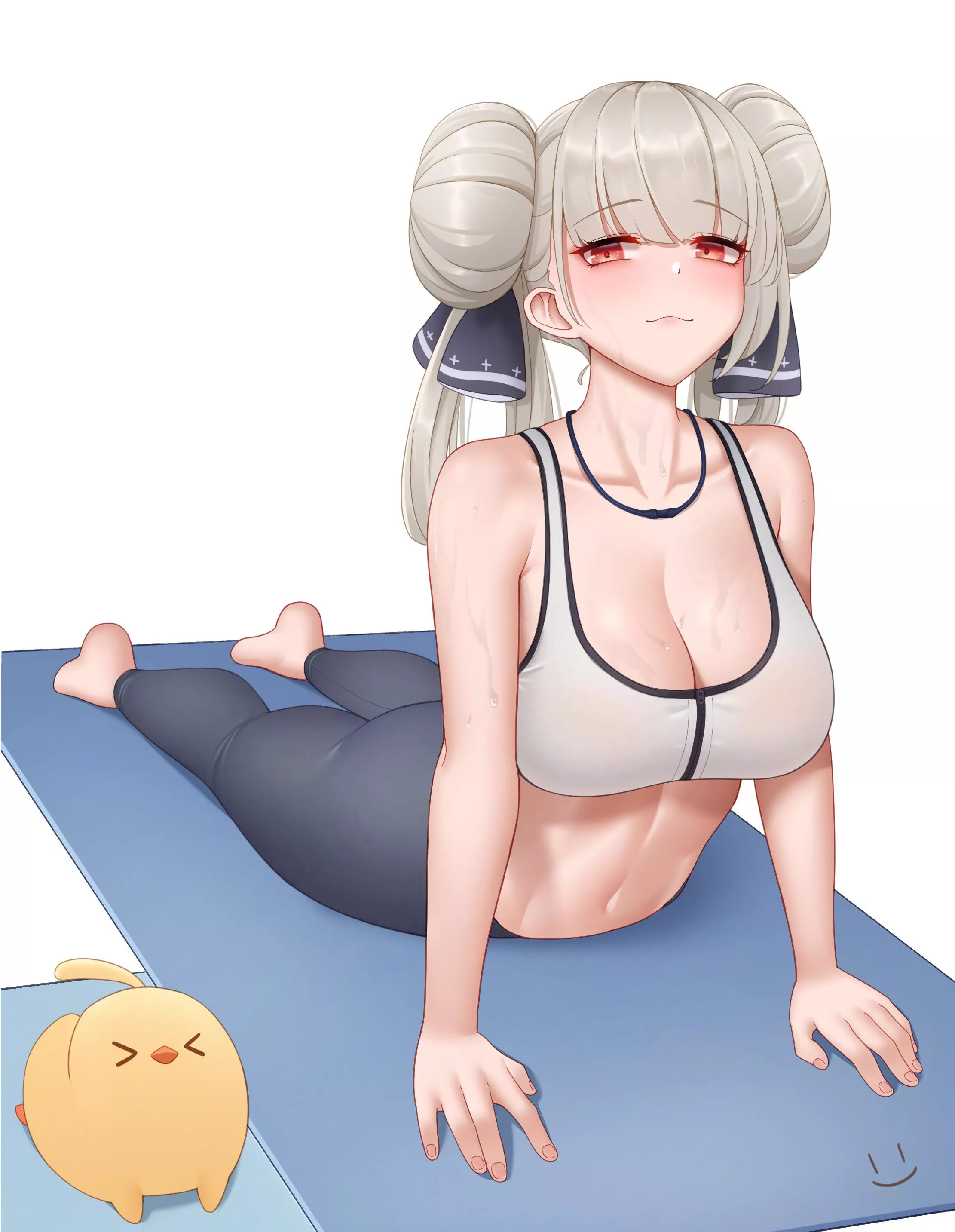 Morning Yoga with Formidable (Wei Xiao) [Azur Lane]