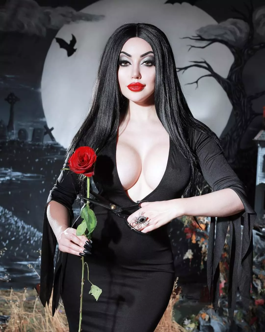 Morticia Addams [Addams Family] by Dani Divine